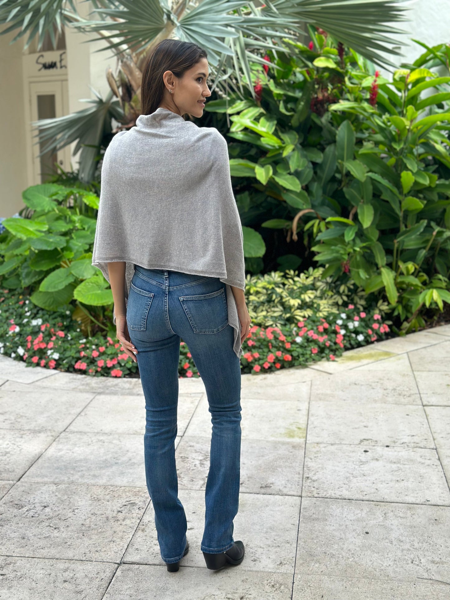 Poncho Cashmere Marina