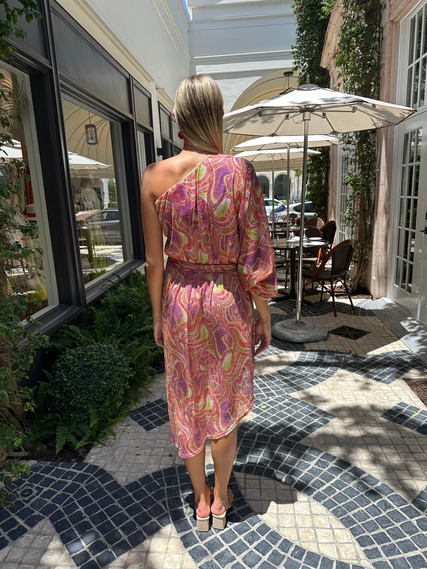 Vanita Rosa  Nil Kaftan Long Dress