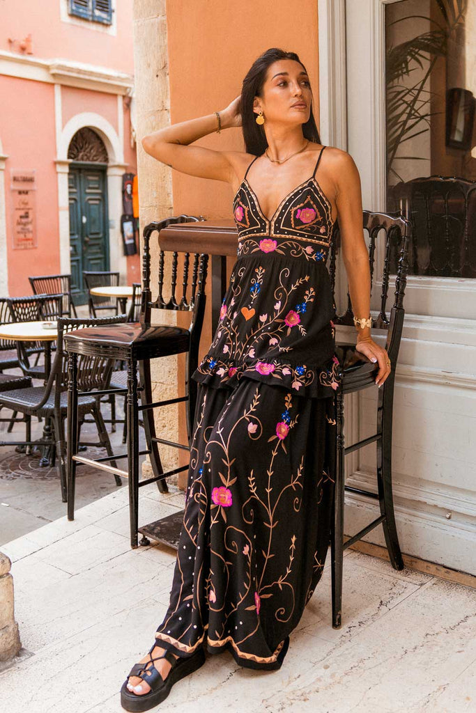 Zaimara Valletta Maxi Slip Dress