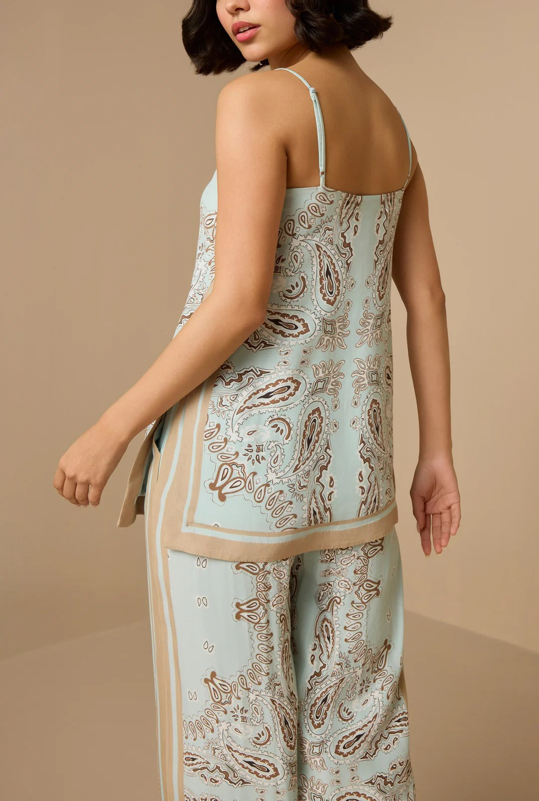 Hemant & Nandita Navi High Slit Top