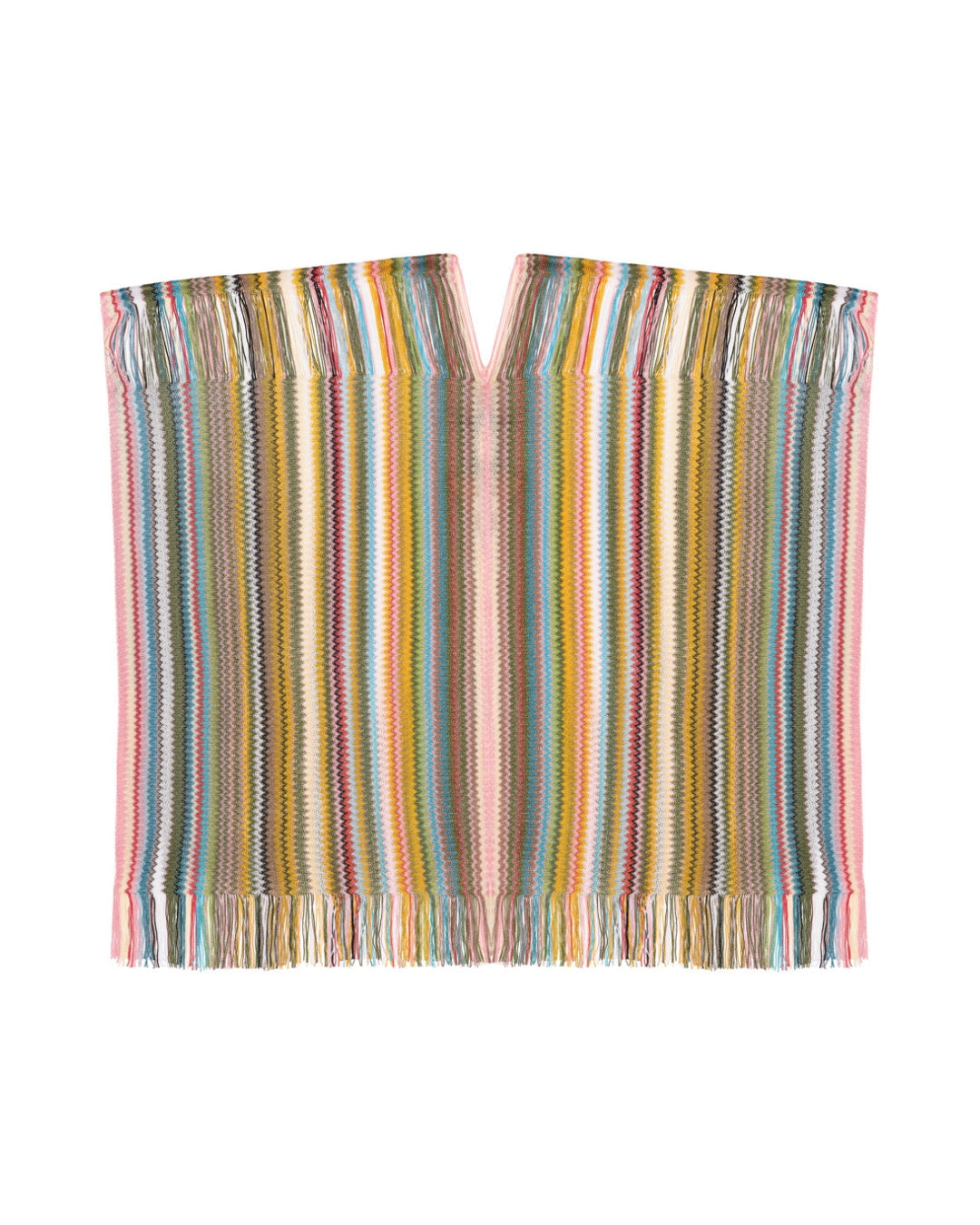 Missoni Knitted Poncho V-neck