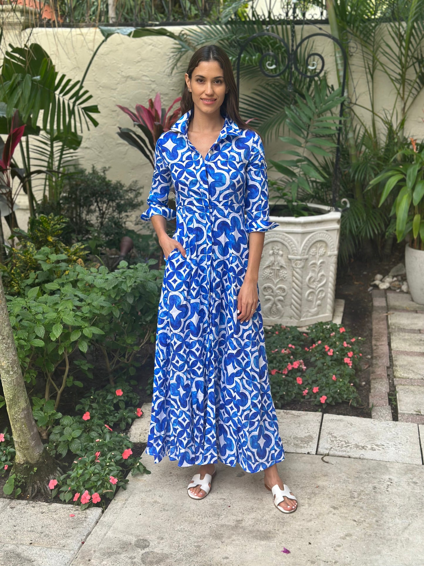 Shirt Dress New Style Linen
