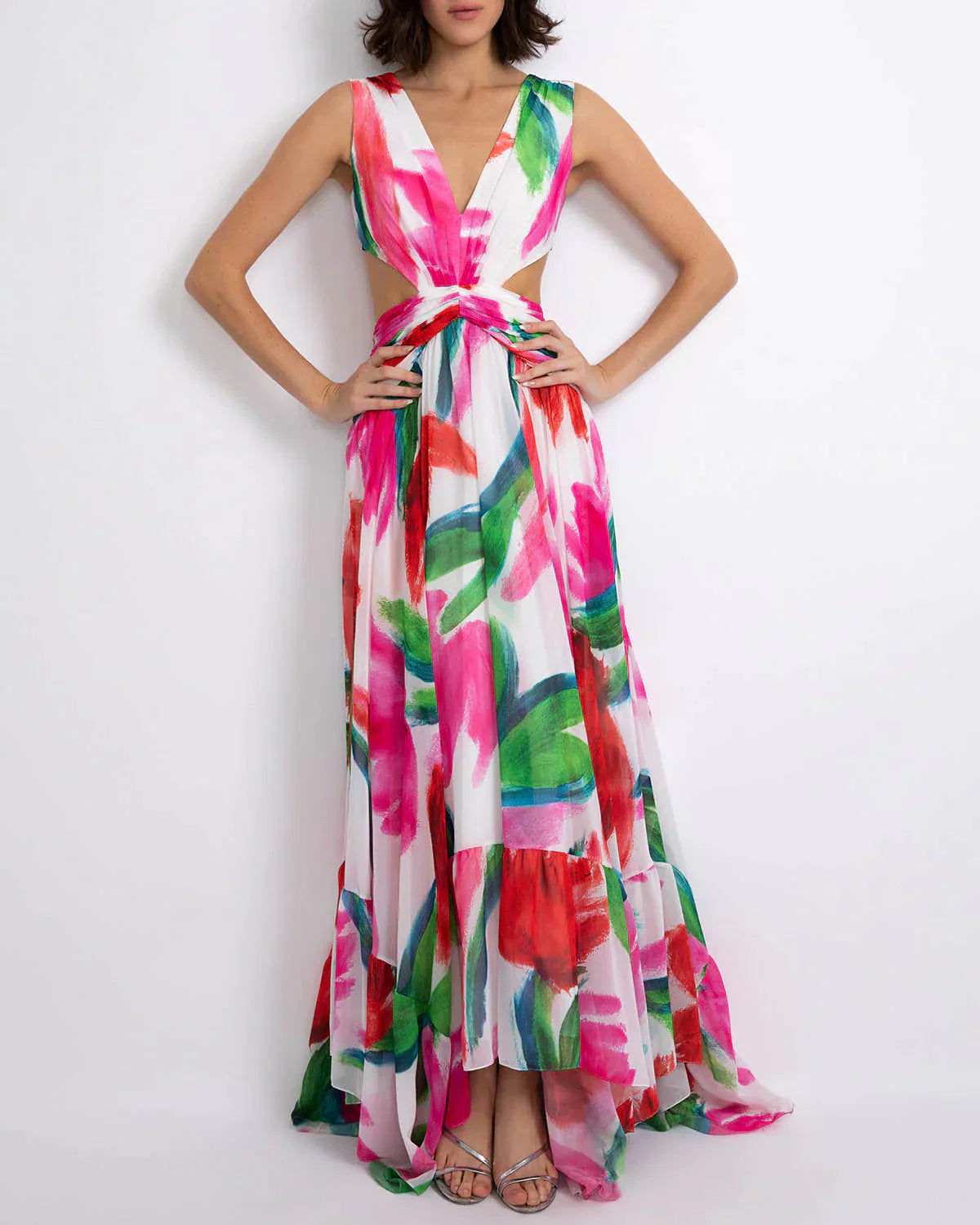 PatBo Allegro Cut Out Maxi Dress