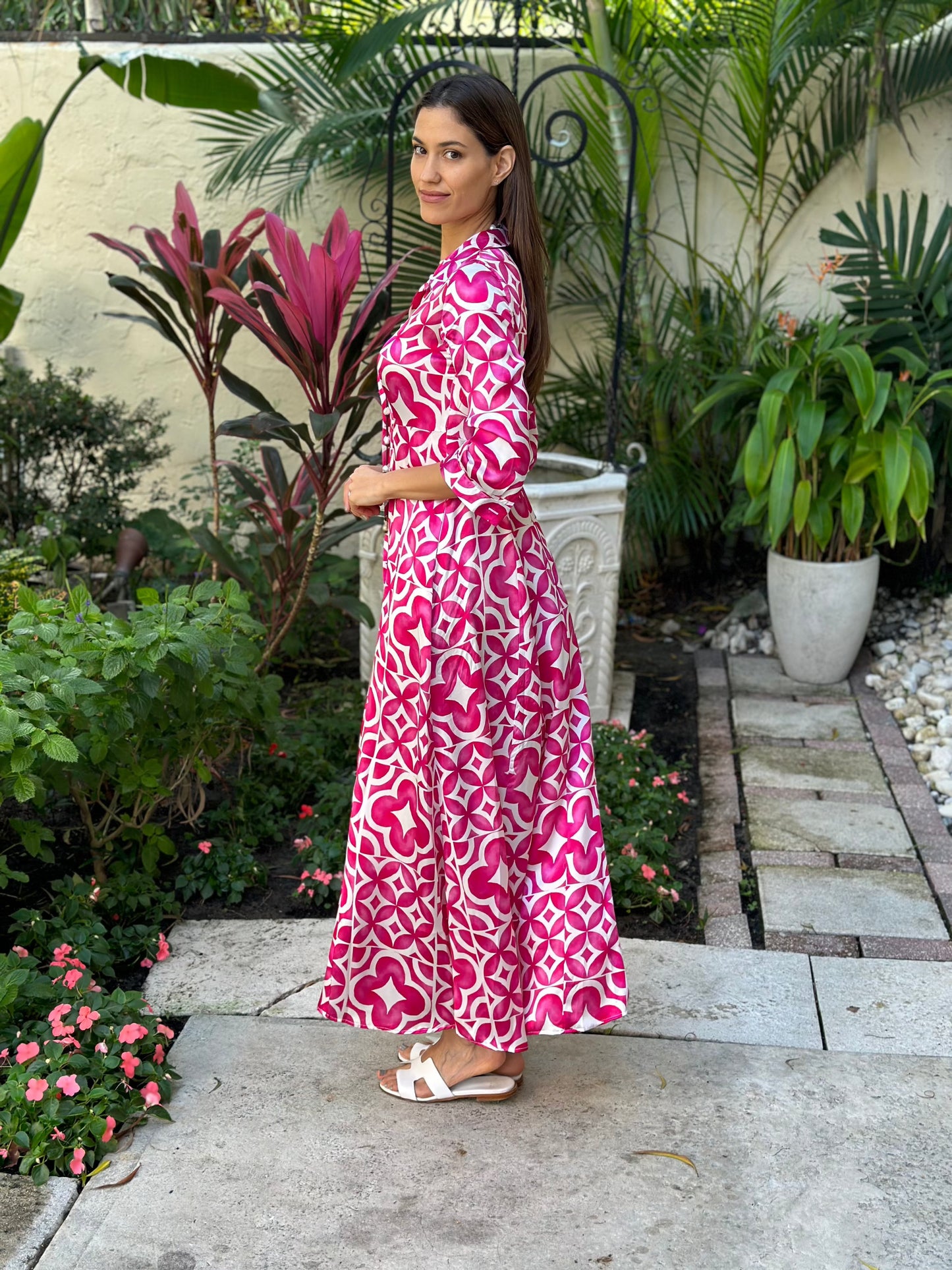 Shirt Dress Silk