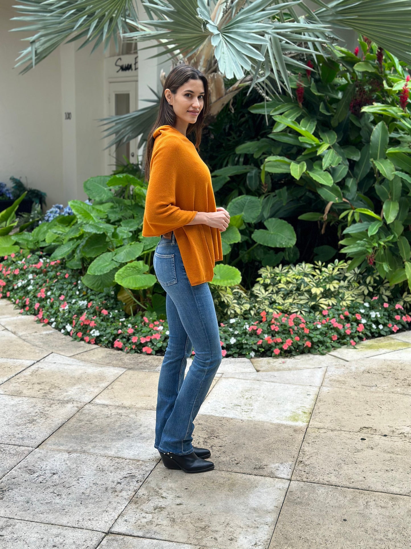 Poncho Cashmere Marina