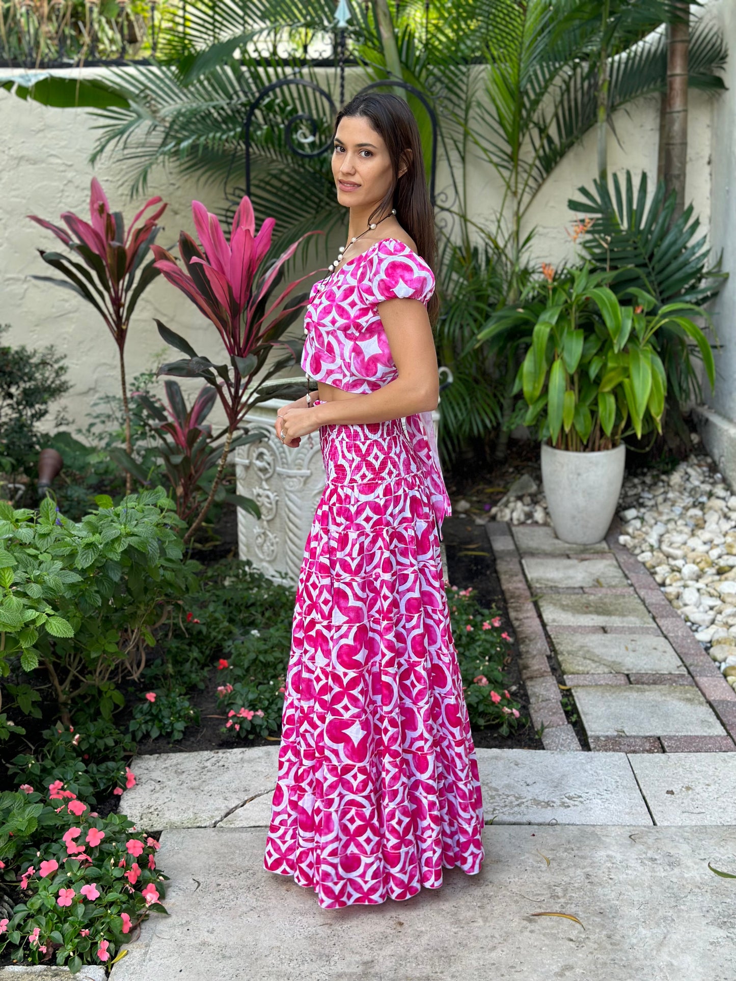 Bolero Susy Palloncino Linen Top