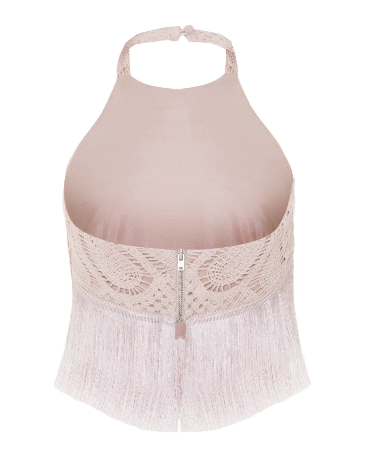 PatBo Flower Crochet Halterneck Top