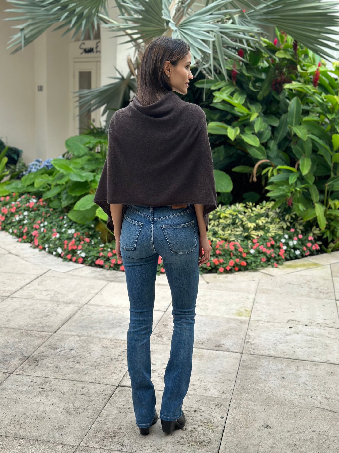 Poncho Cashmere Marina