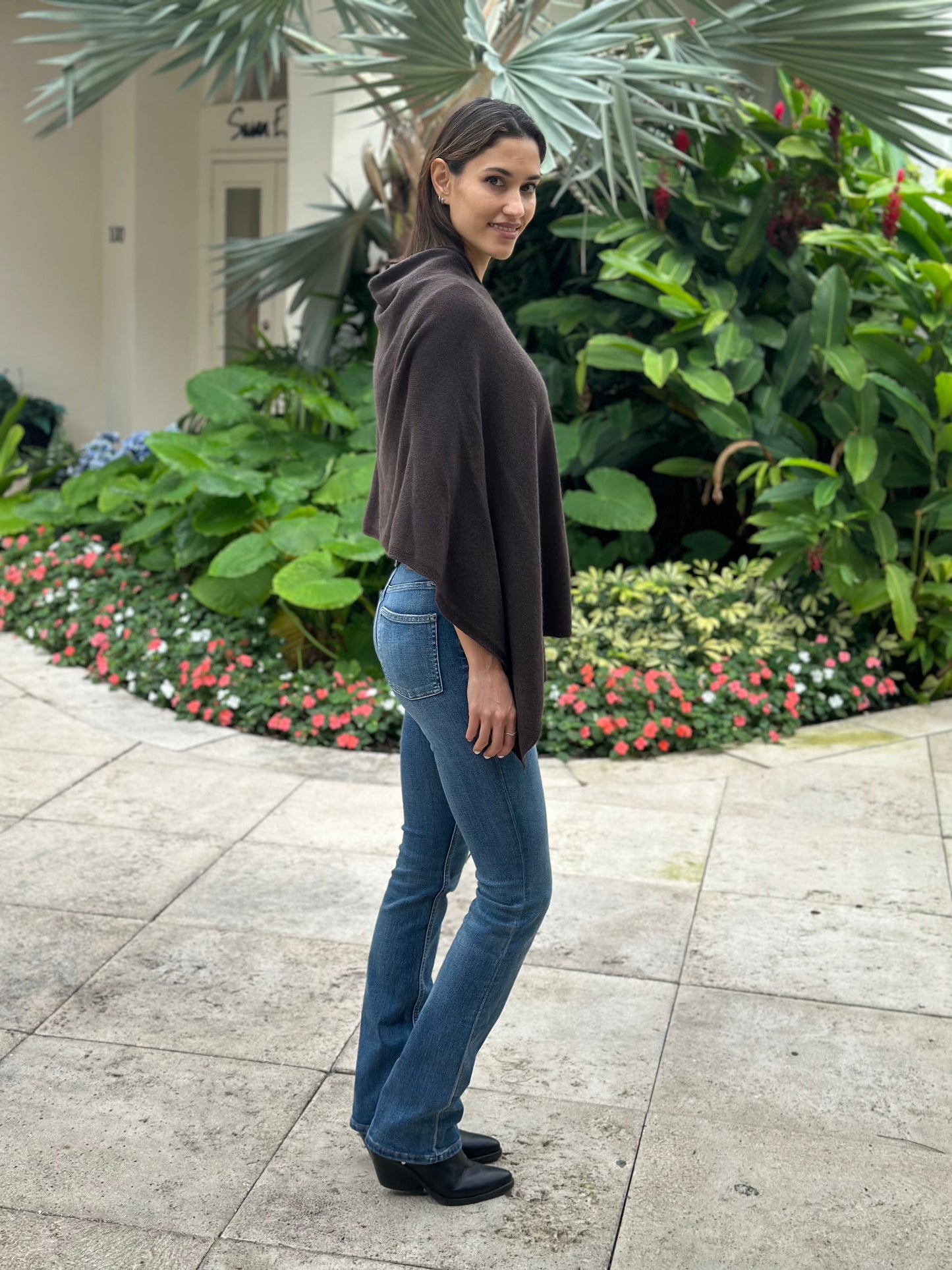 Poncho Cashmere Marina