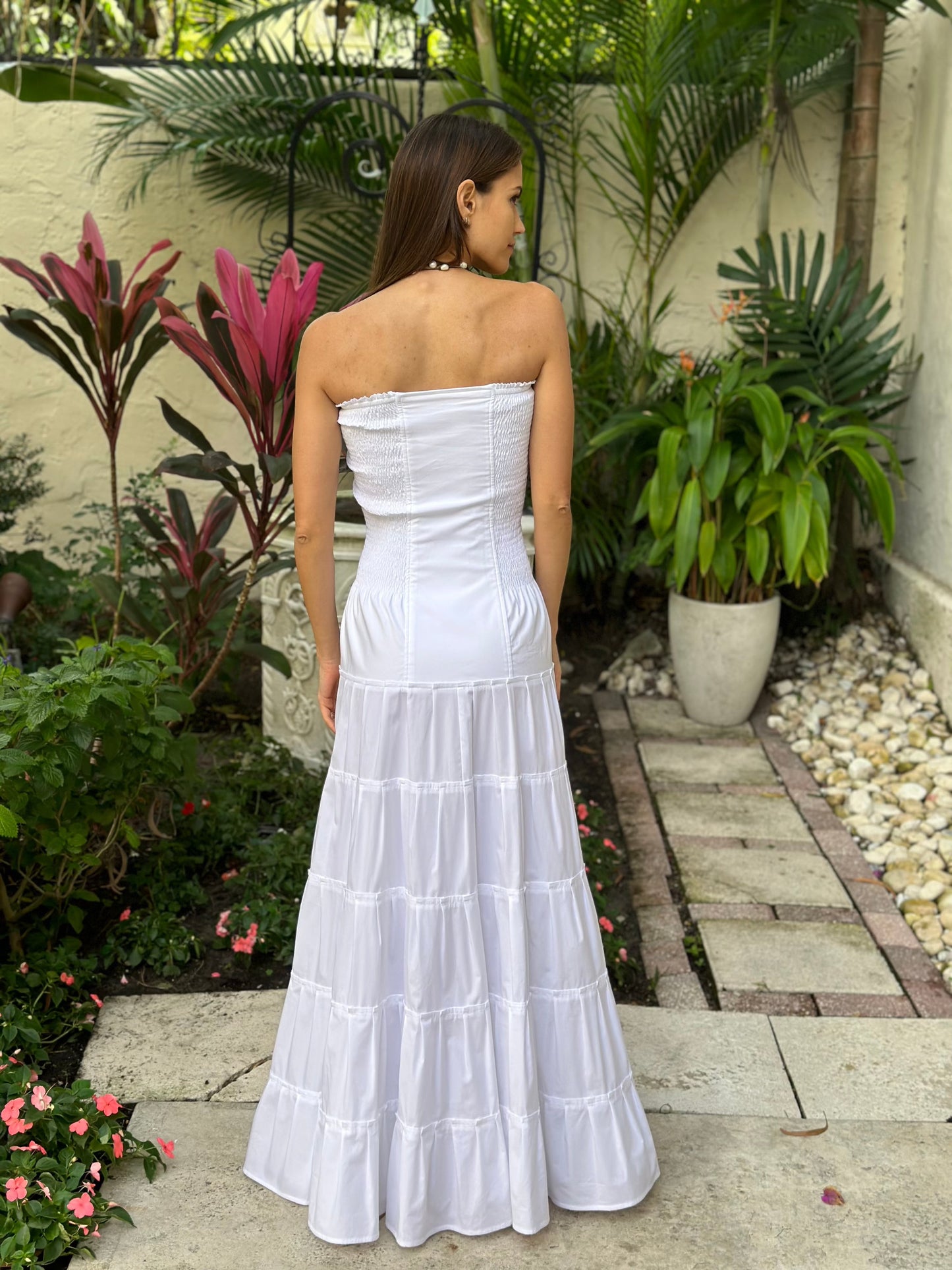 Blanca High Low Dress Cotton