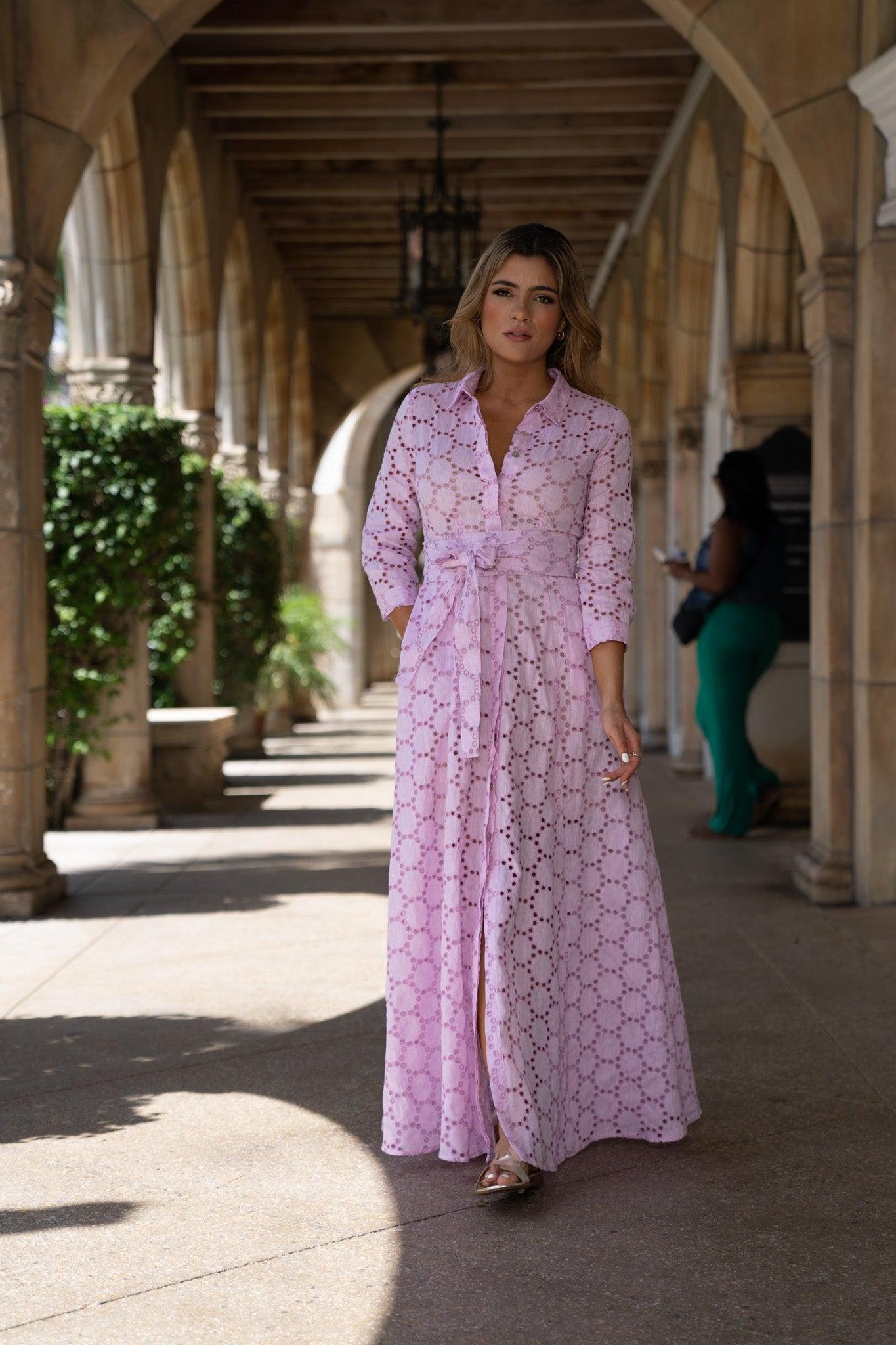 Shirt Dress Eyelet