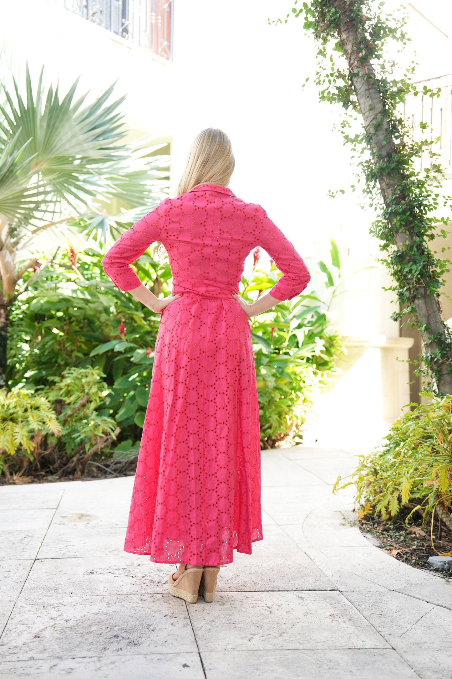 Shirt Dress Eyelet