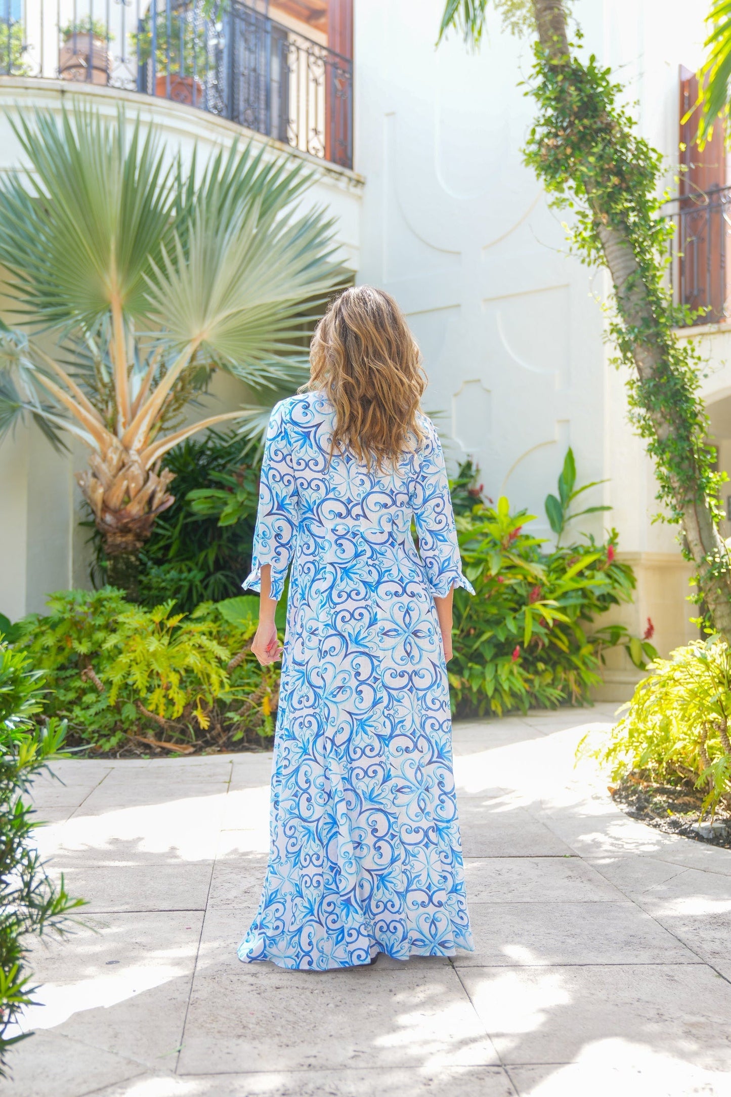 Shirt Dress New Linen Printed