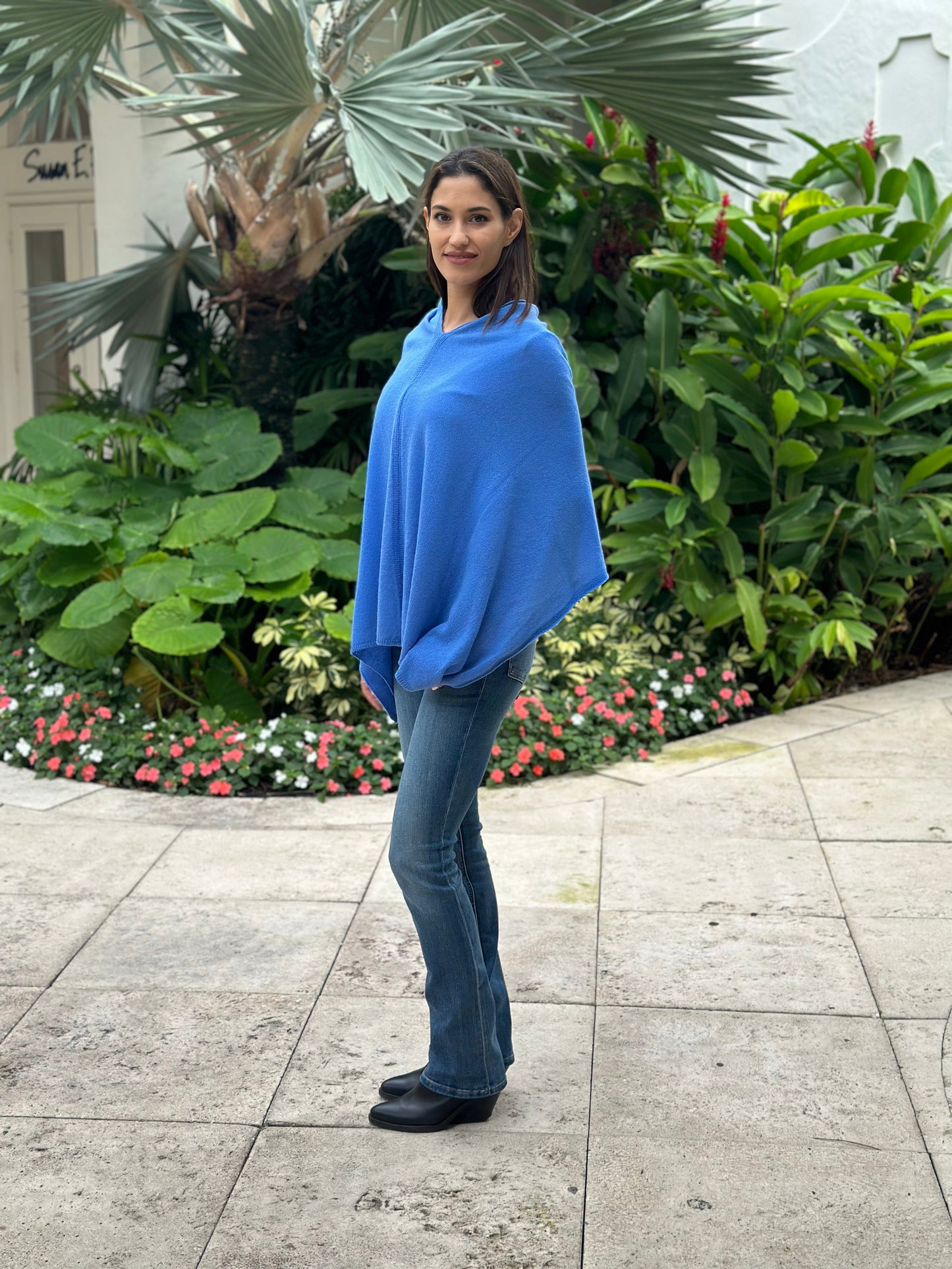 Poncho Cashmere Marina