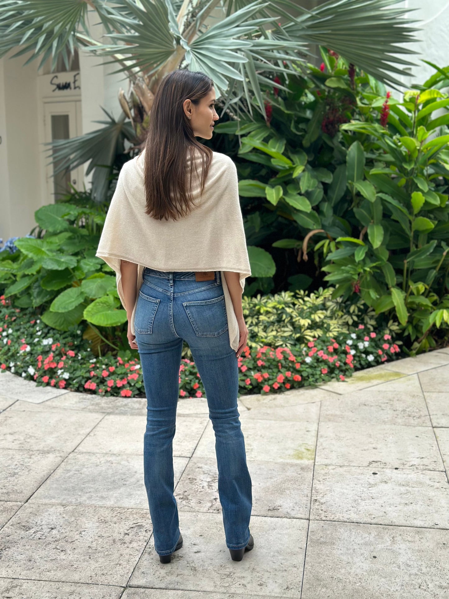 Poncho Cashmere Marina