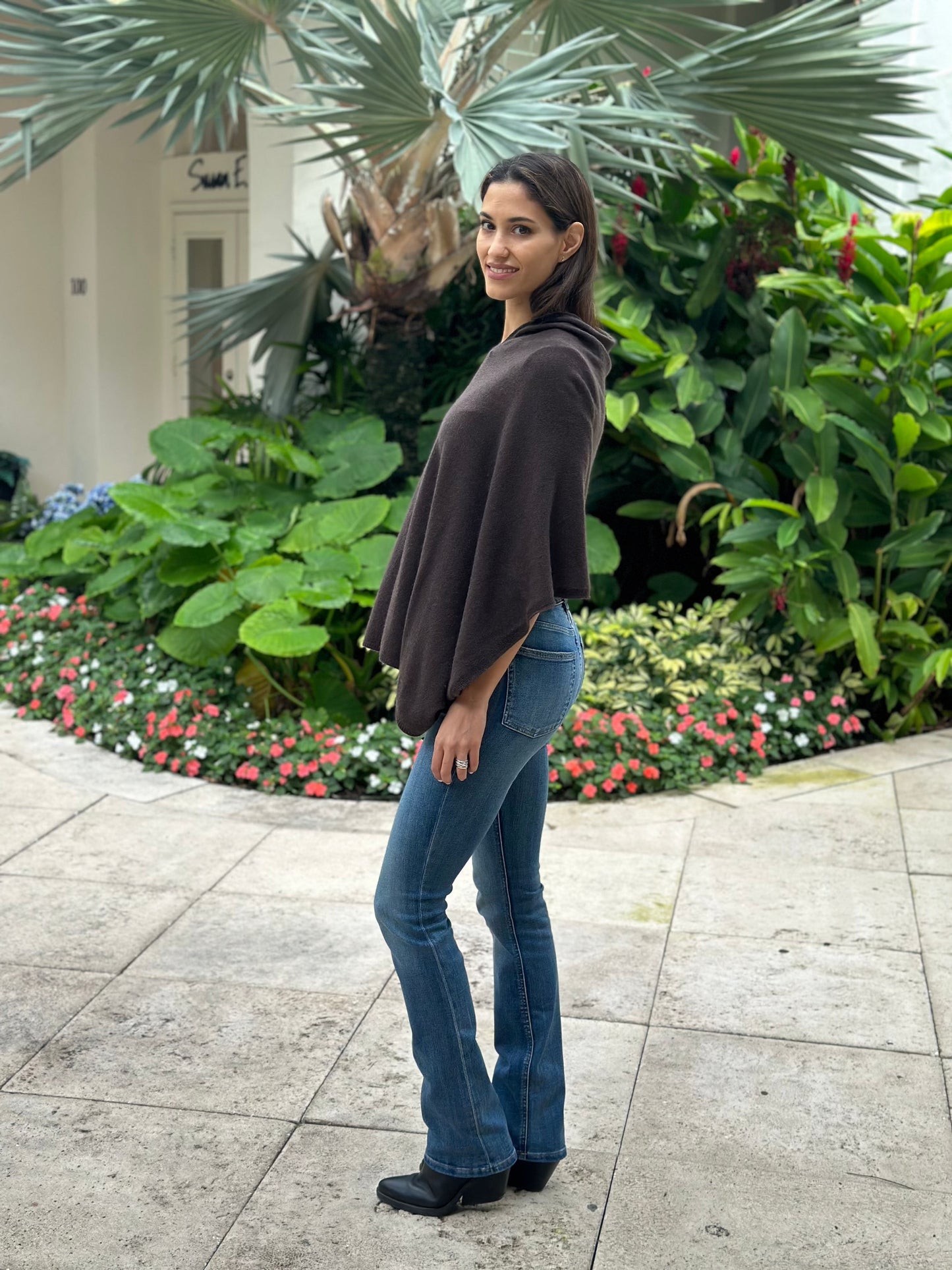 Poncho Cashmere Marina