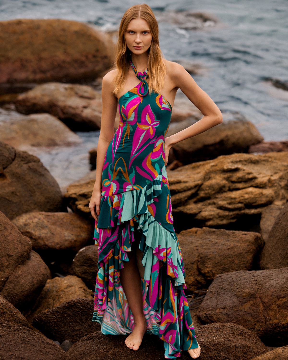 PatBo Aljezur Collar Dress