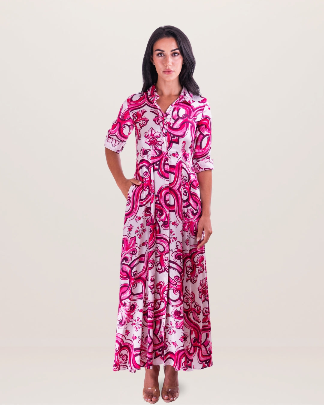 Shirt Dress Silk New