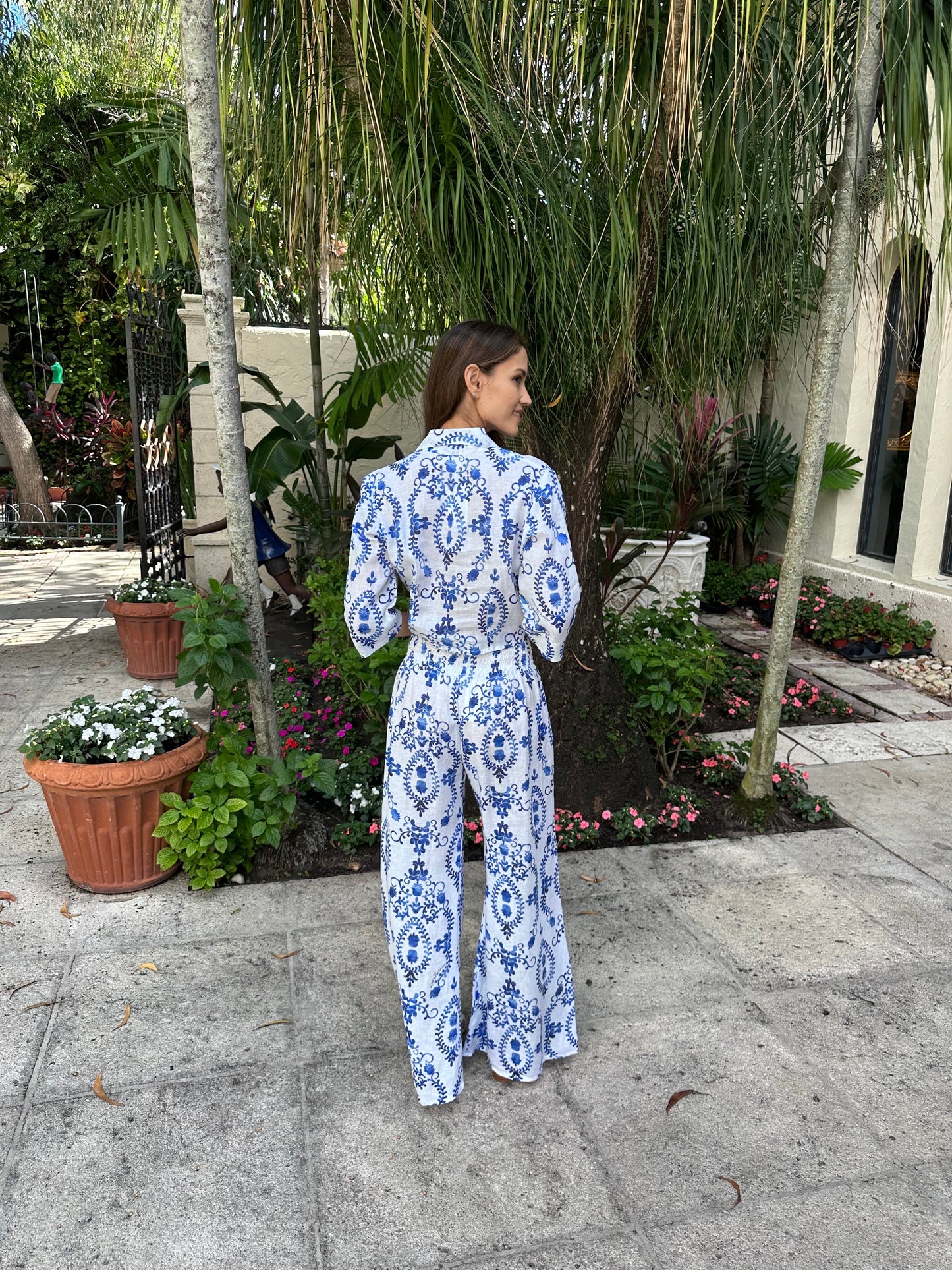 Positano Tania Linen Shirt