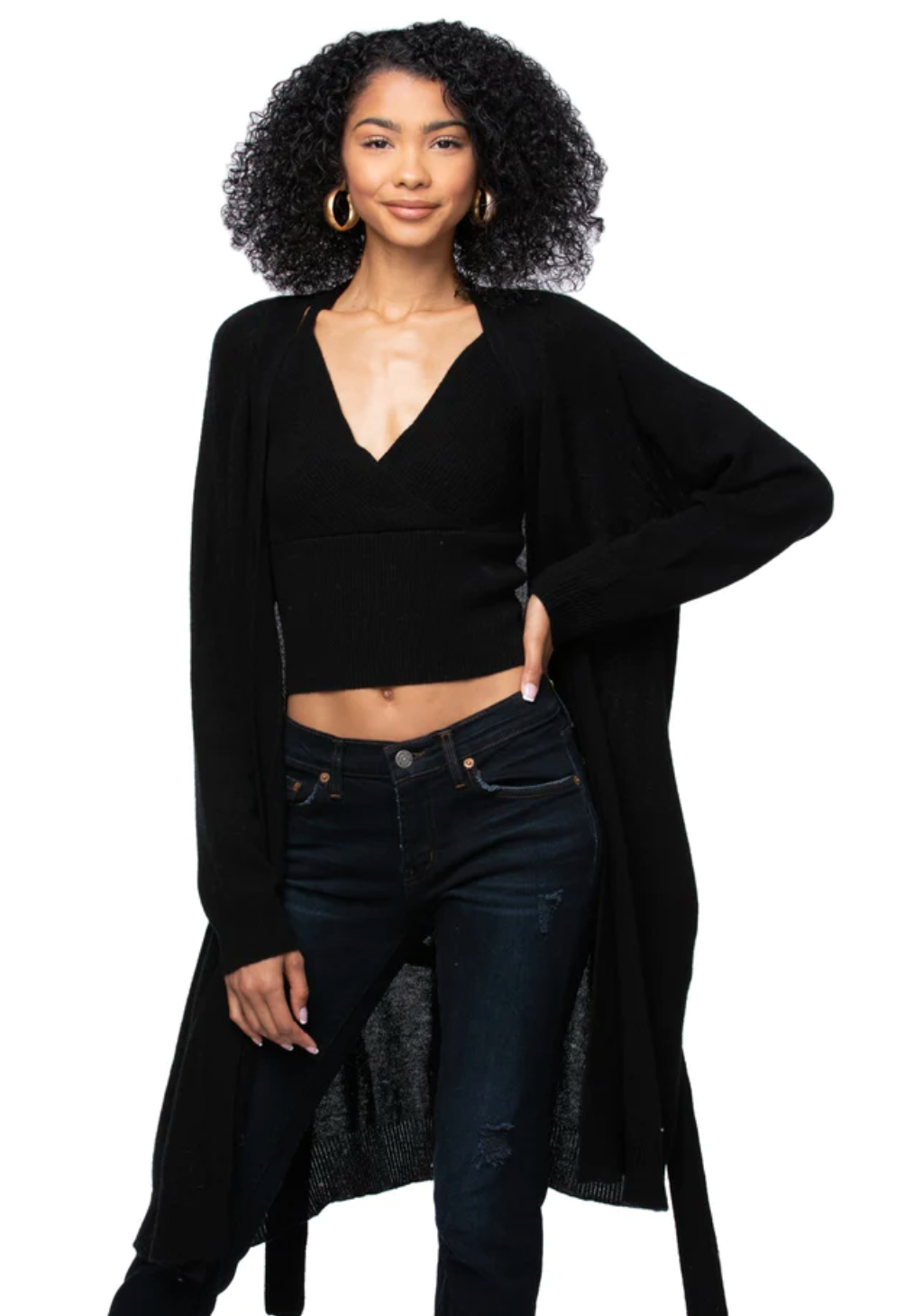 Cashmere Robyn Robe Duster