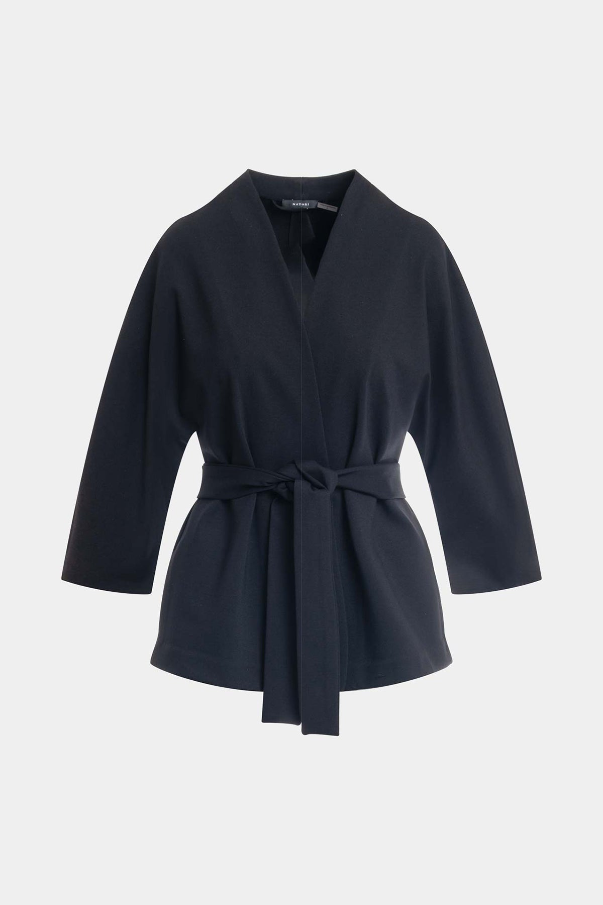 Compact Knit Kimono Jacket