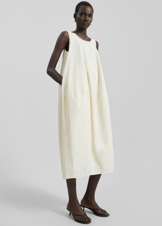 Delane Cocoon Dress - Cream