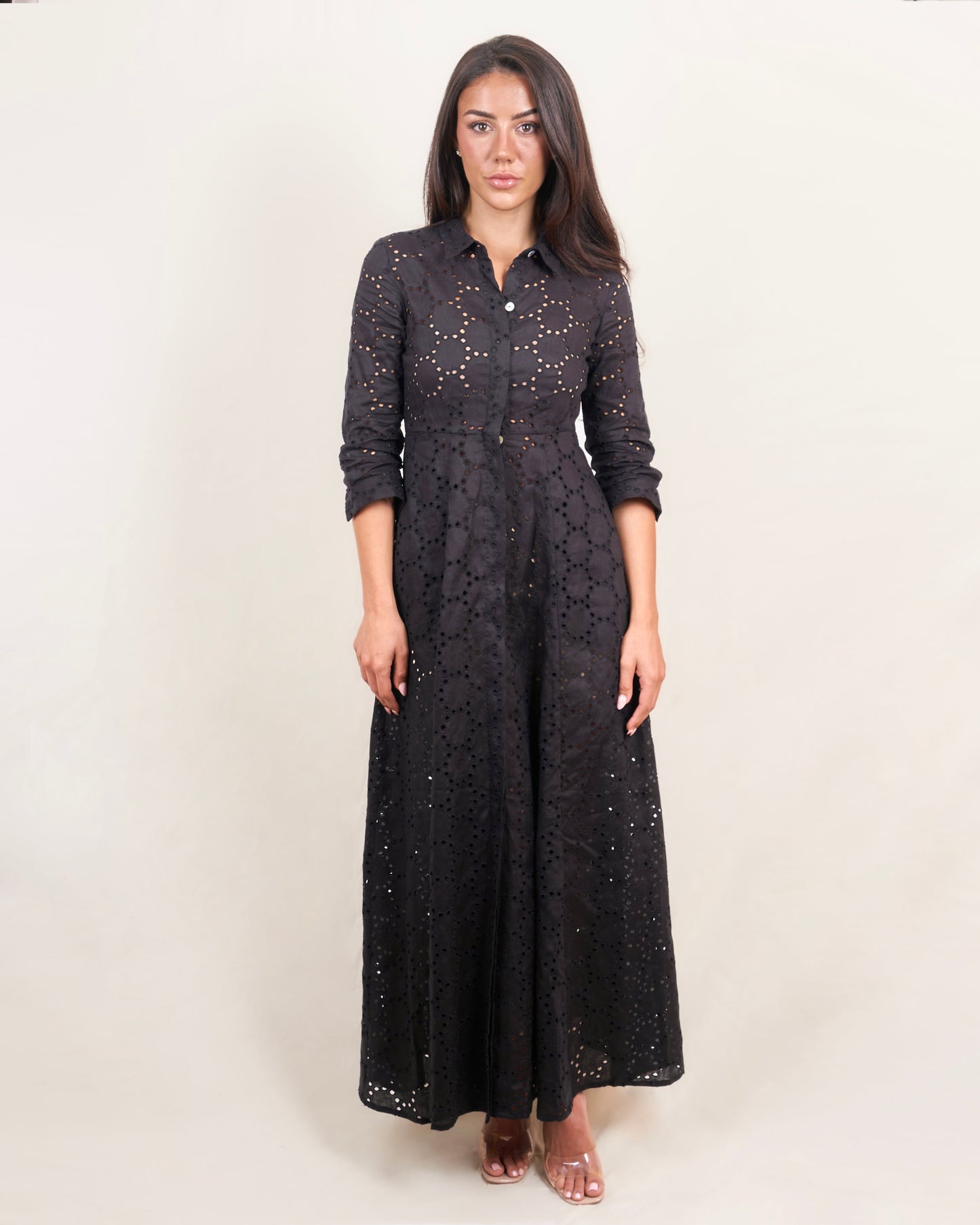 Shirt Dress Eyelet