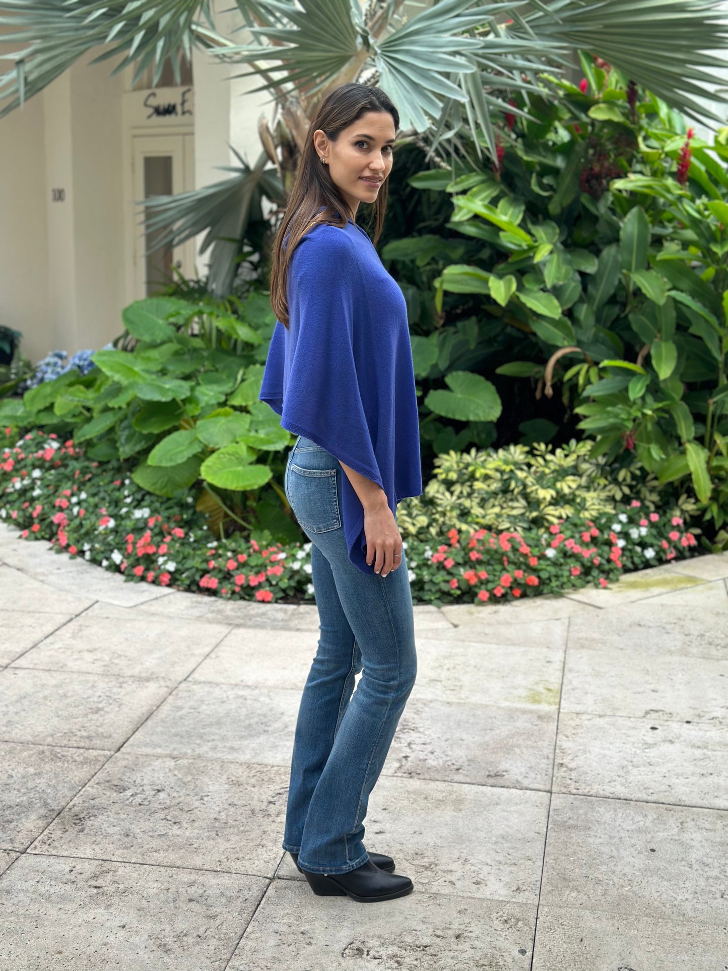 Poncho Cashmere Marina