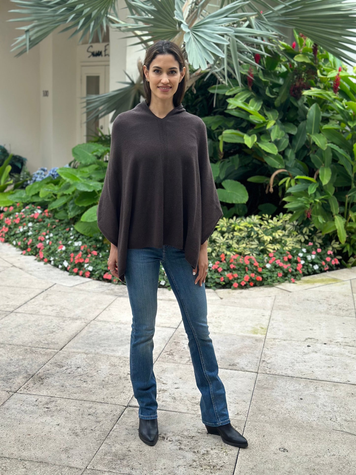 Poncho Cashmere Marina