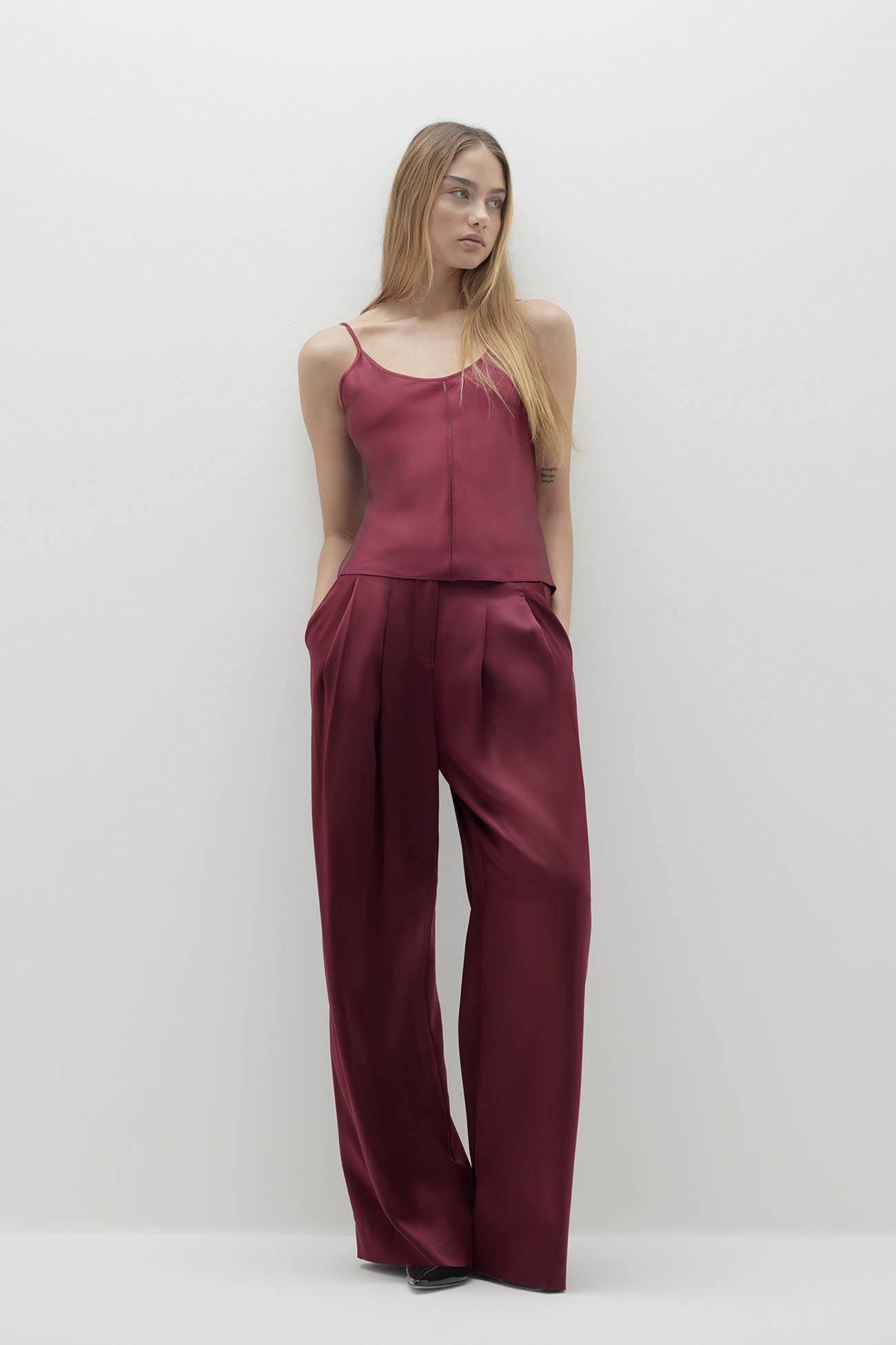 ROSALIE SILK TROUSER