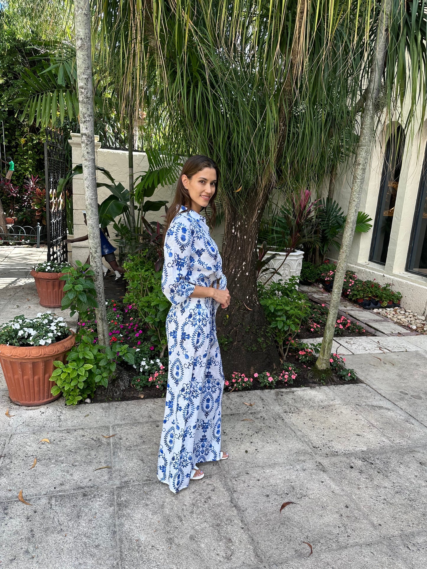 Positano Tania Linen Shirt