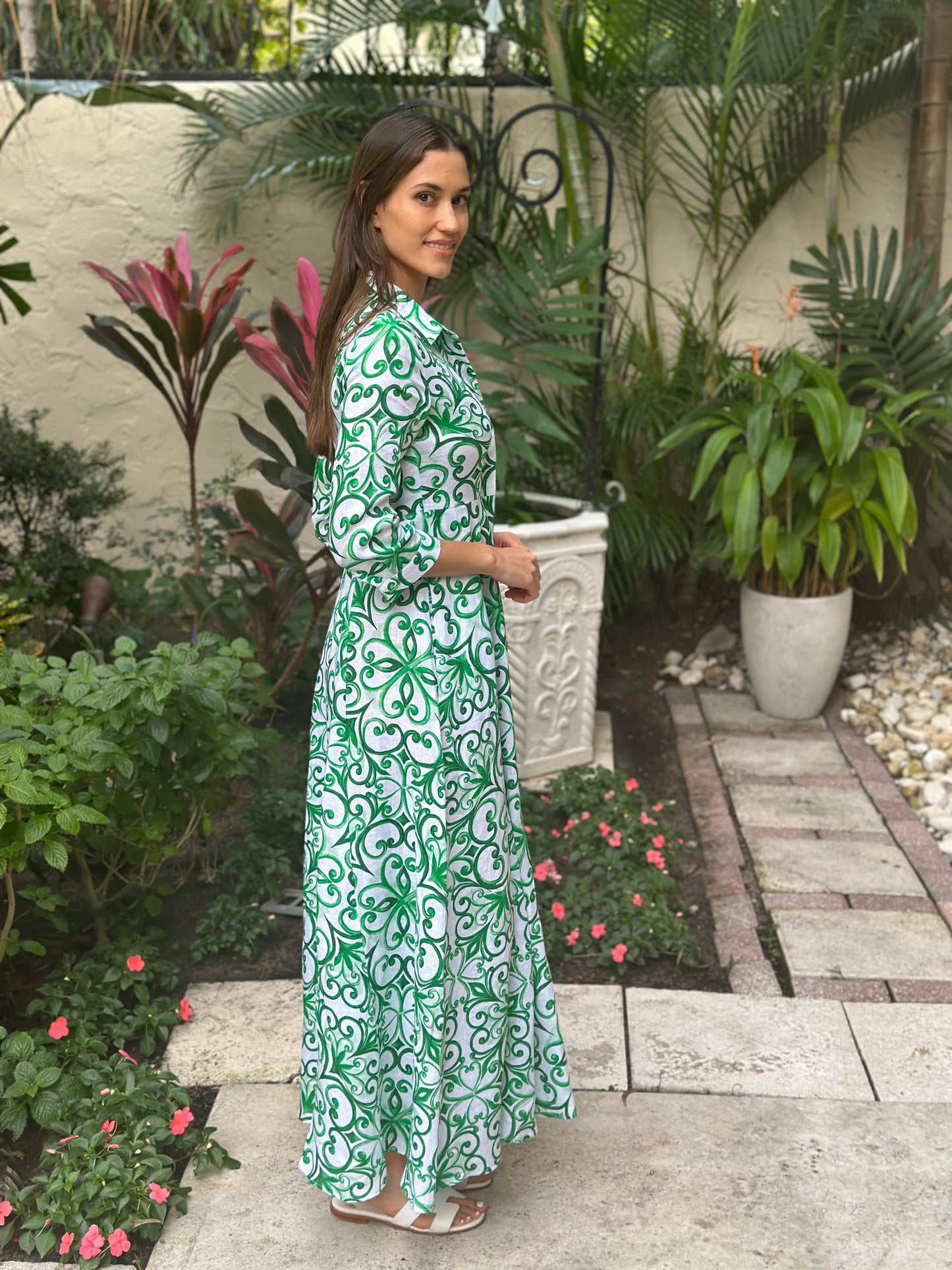 Shirt Dress New Style Linen