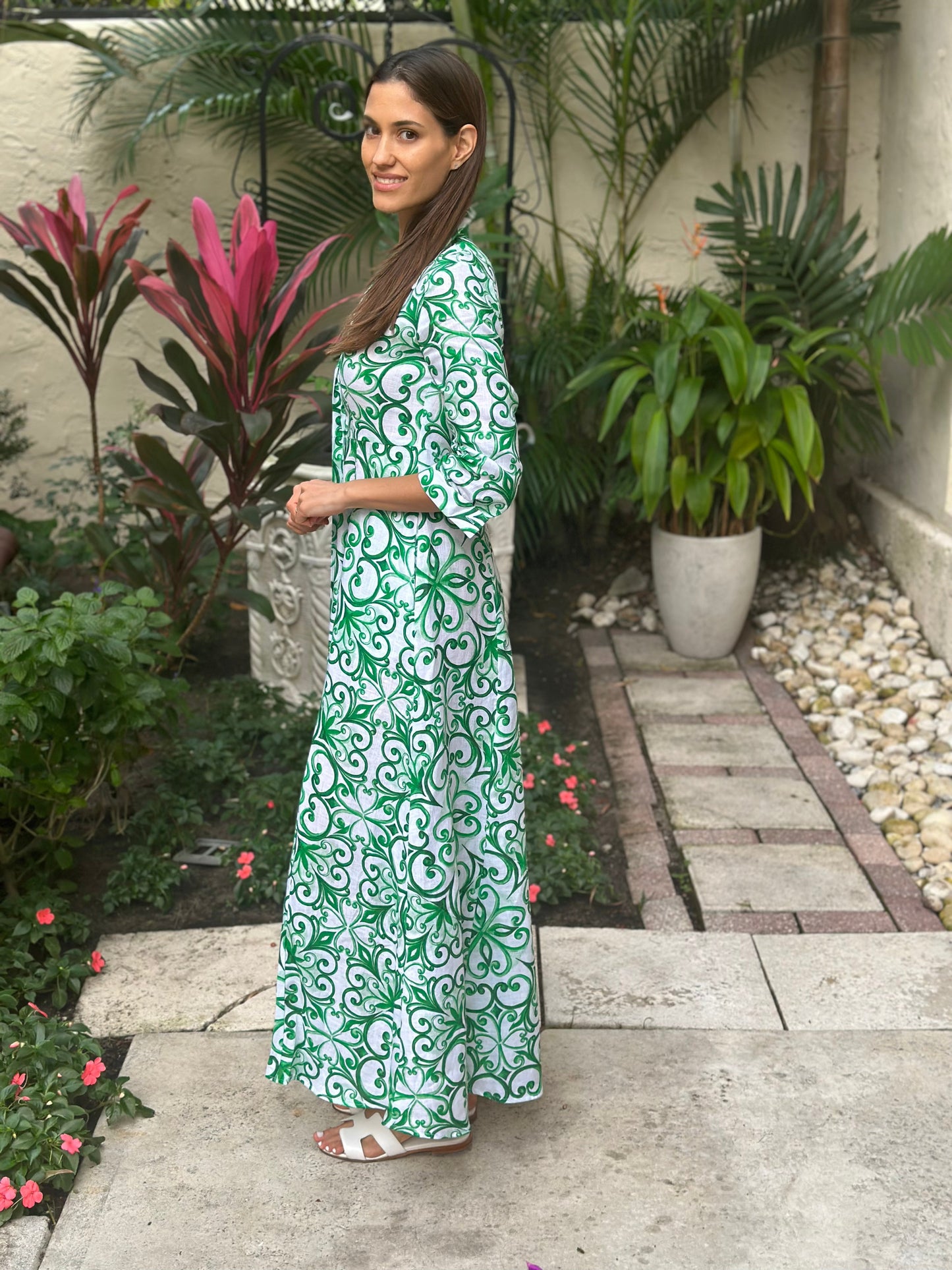 Shirt Dress New Style Linen