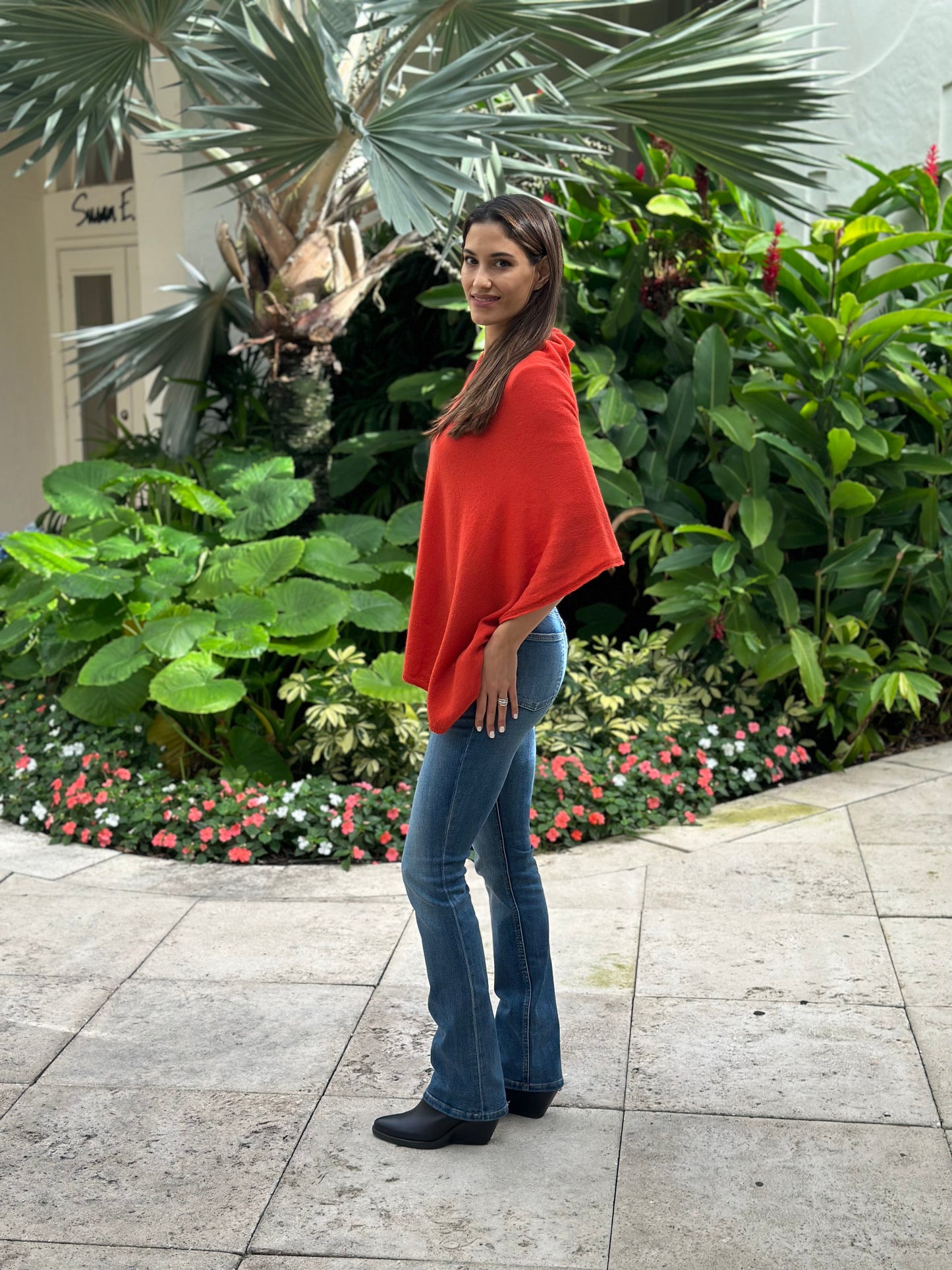 Poncho Cashmere Marina