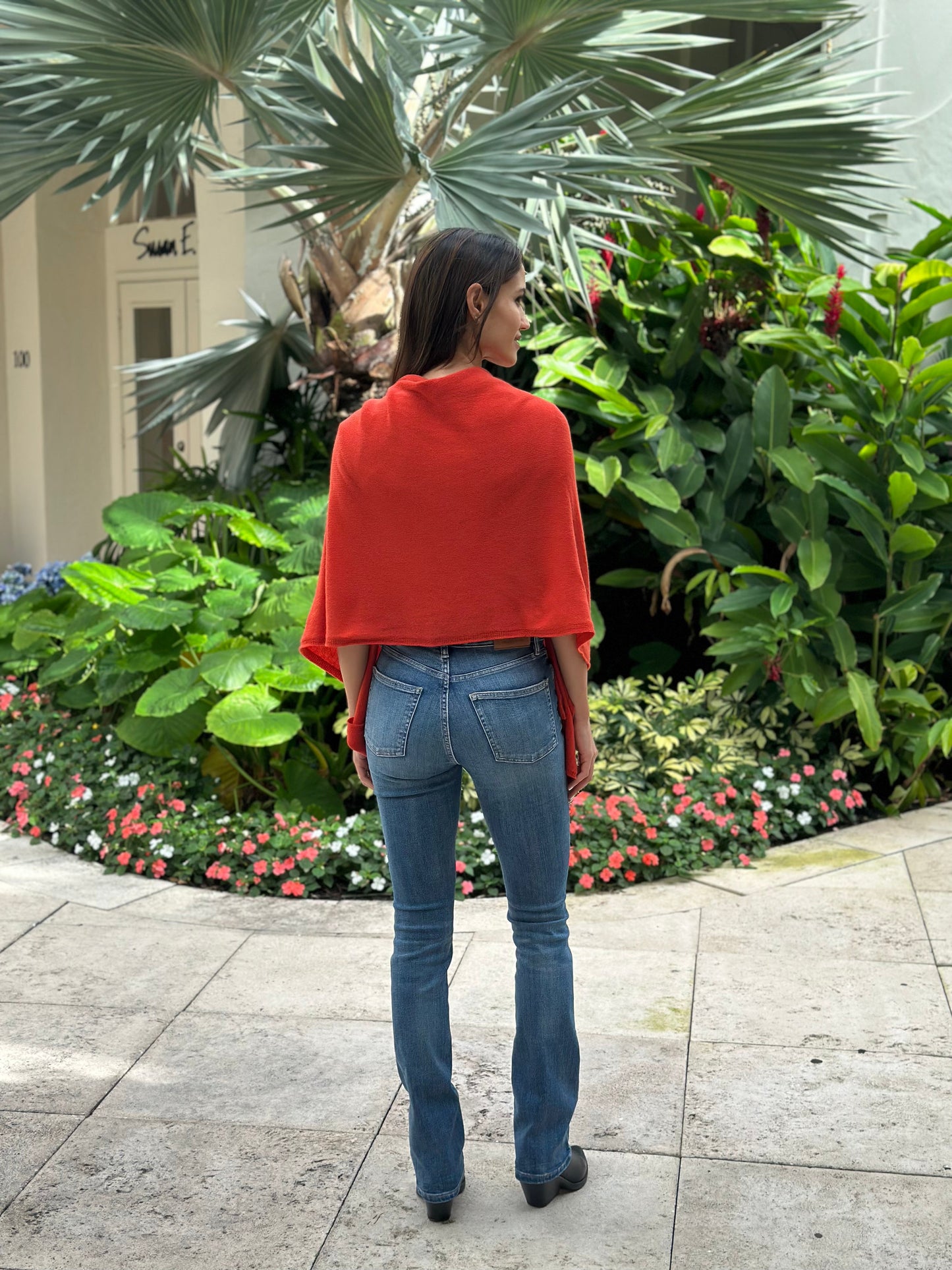 Poncho Cashmere Marina