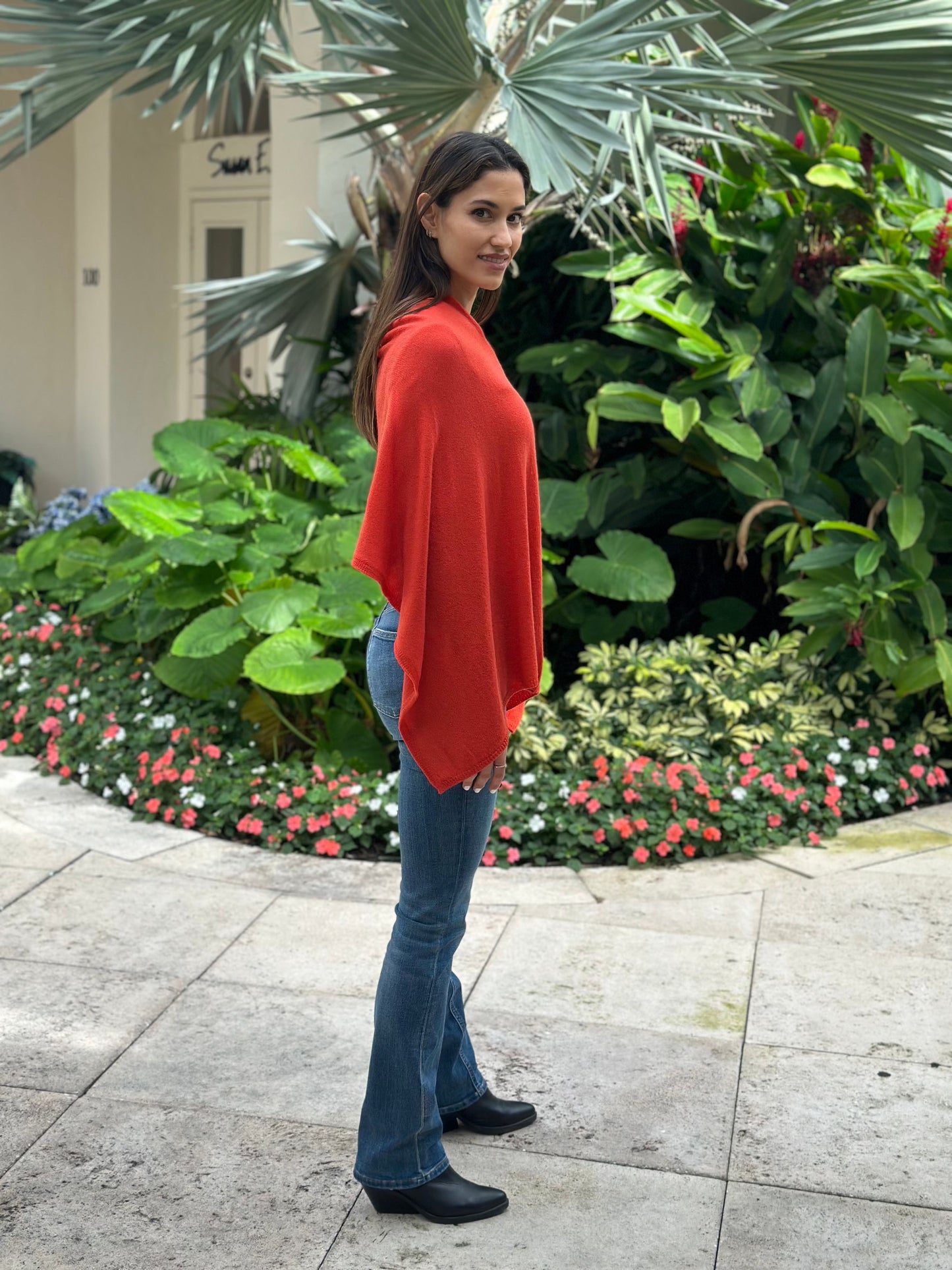 Poncho Cashmere Marina