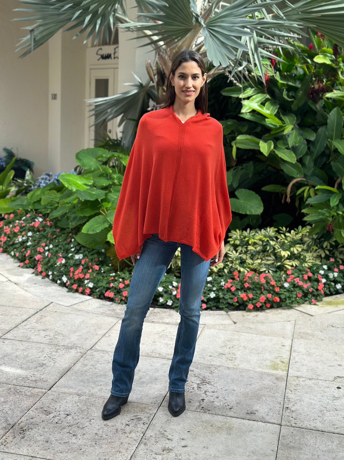 Poncho Cashmere Marina