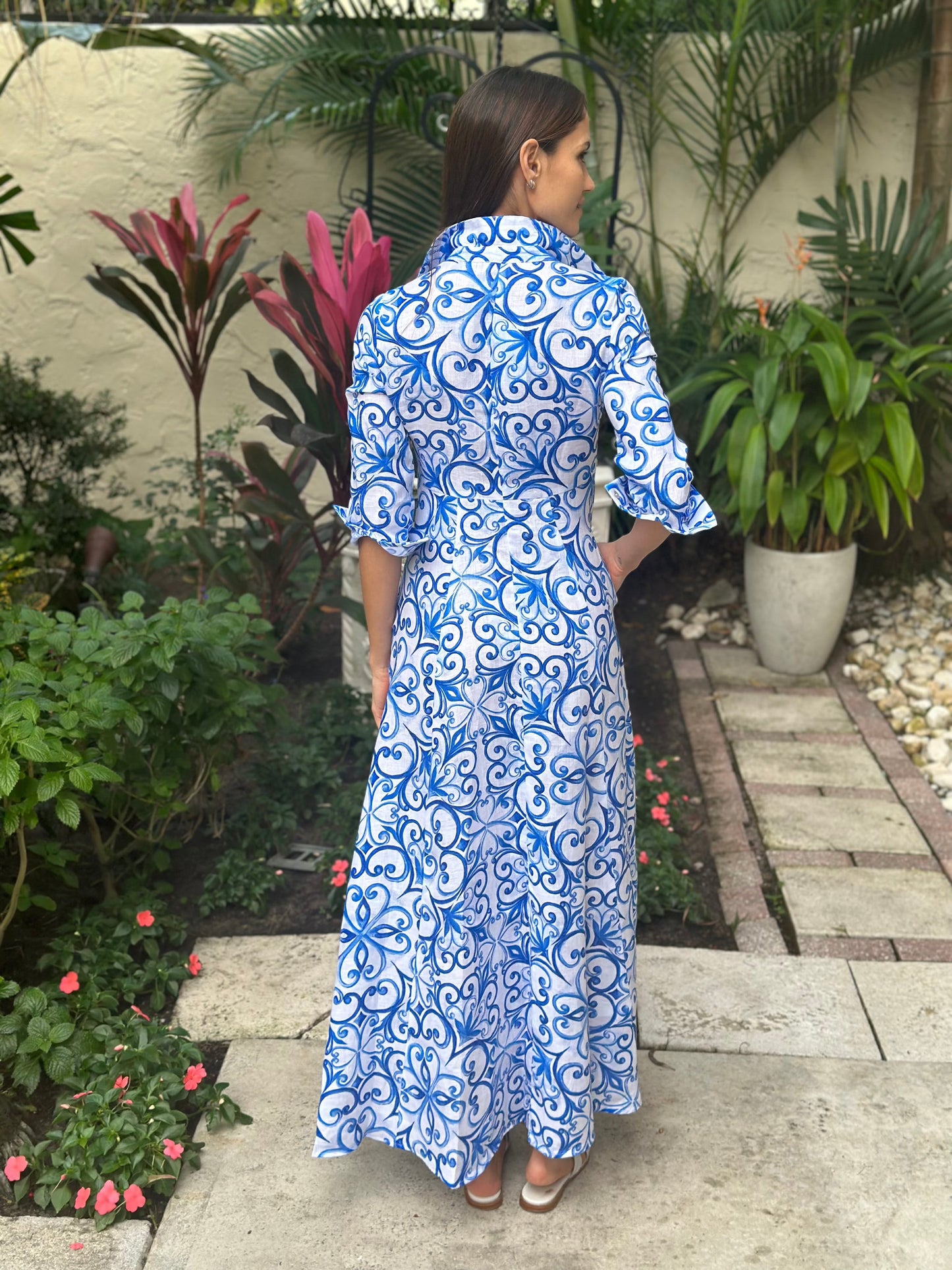 Shirt Dress New Style Linen