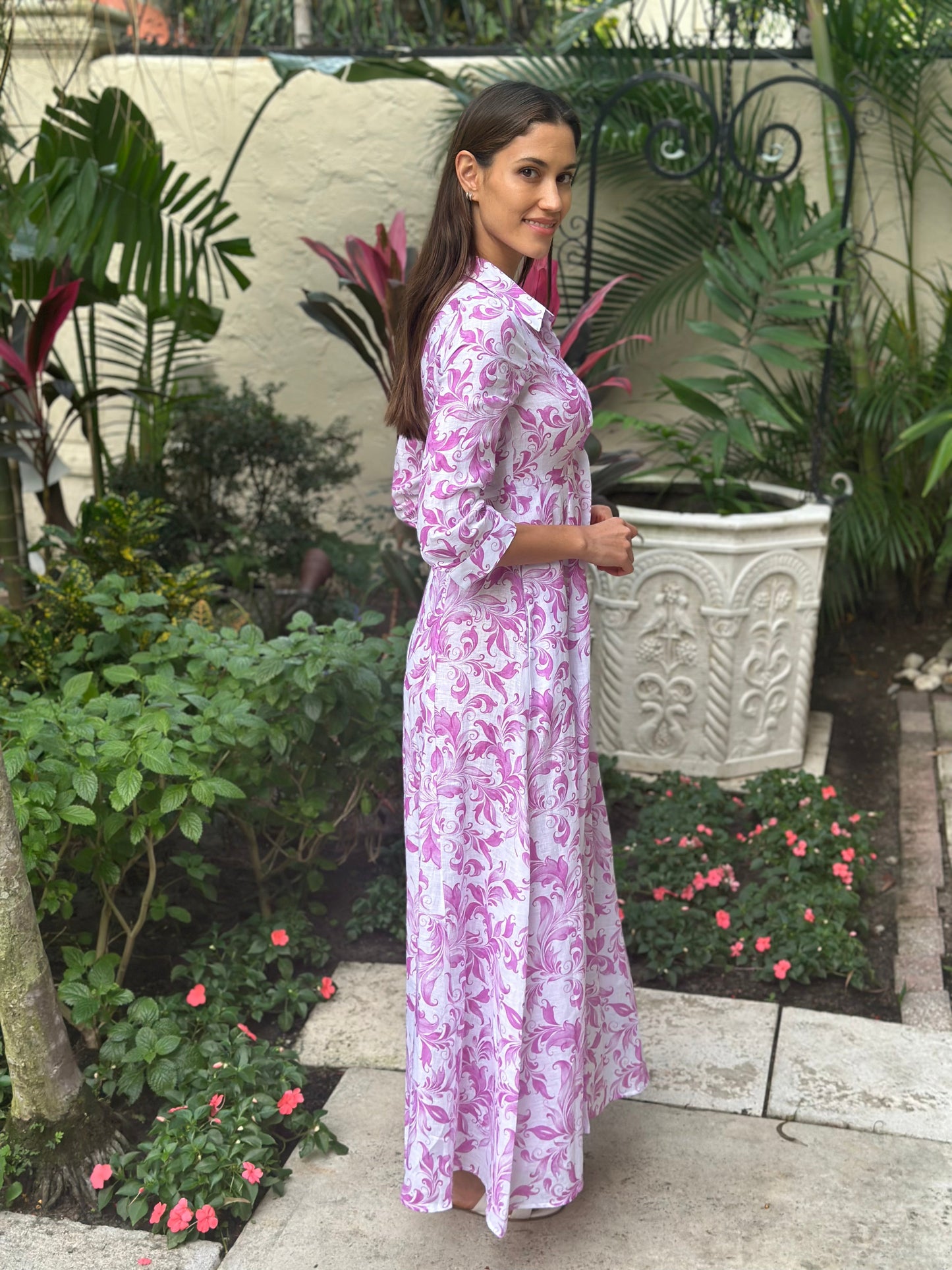 Shirt Dress New Style Linen