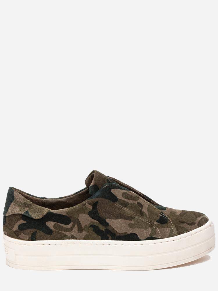J/Slides Women's Heidi Leather Sneaker