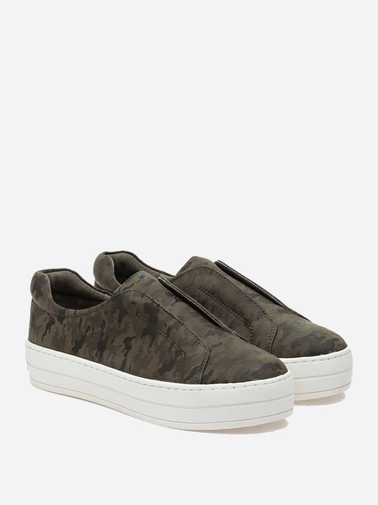 J/Slides Women's Heidi Leather Sneaker