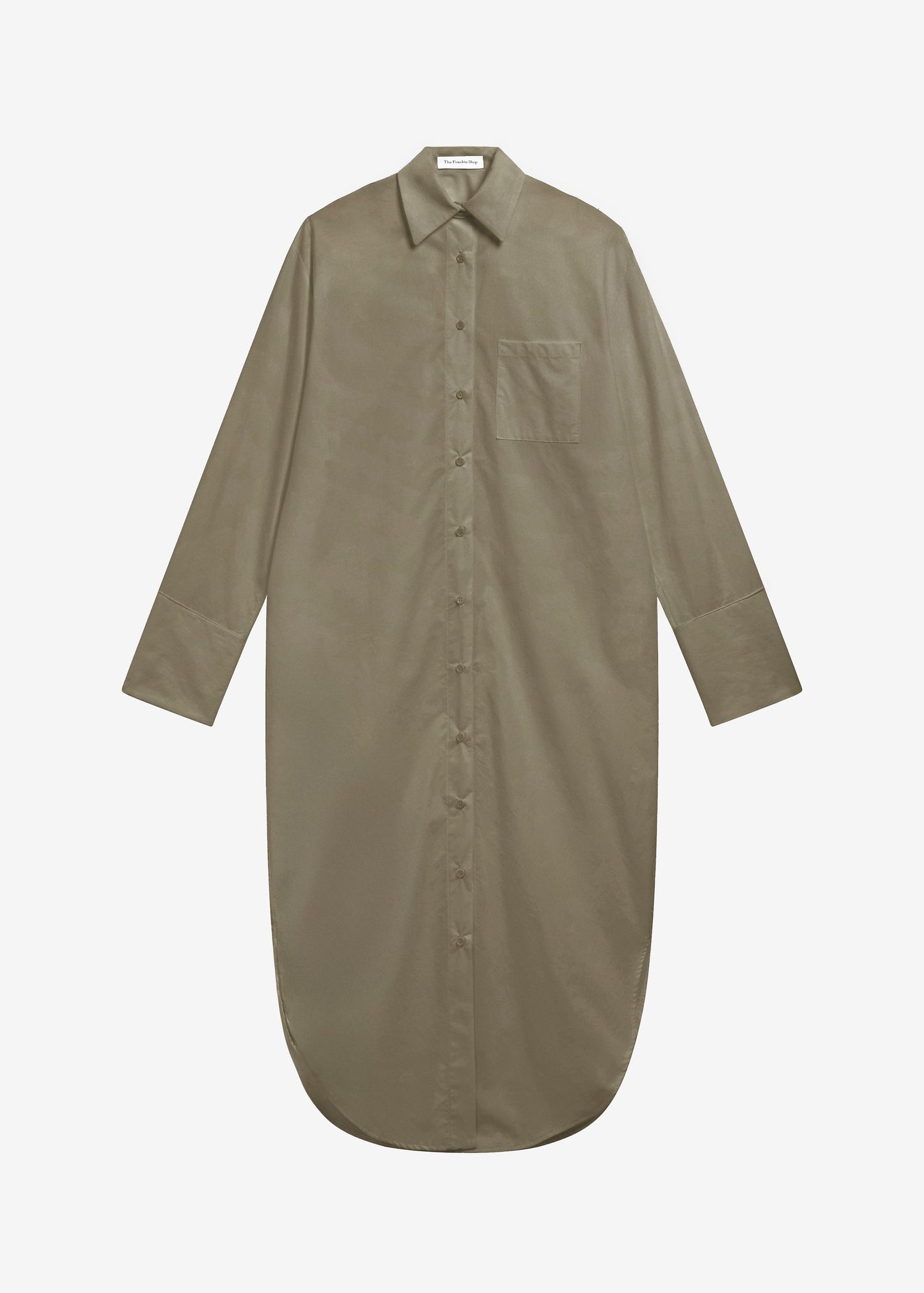 Helena Shirt Dress - Khaki