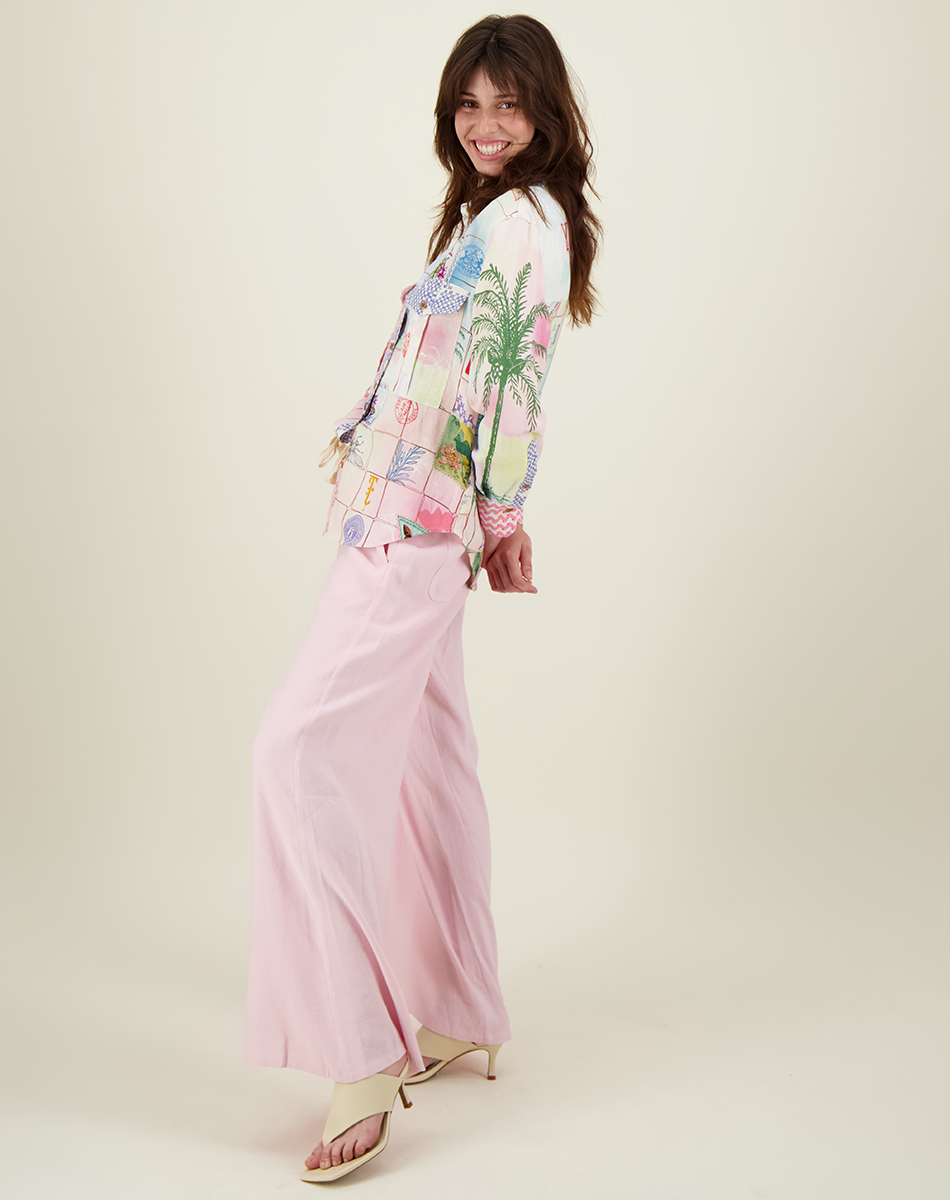 Me 369 Ariel Linen Pants