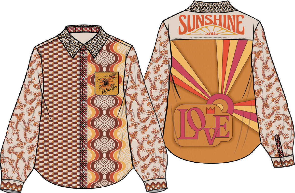 Me369 Isabel Sunset Shirt