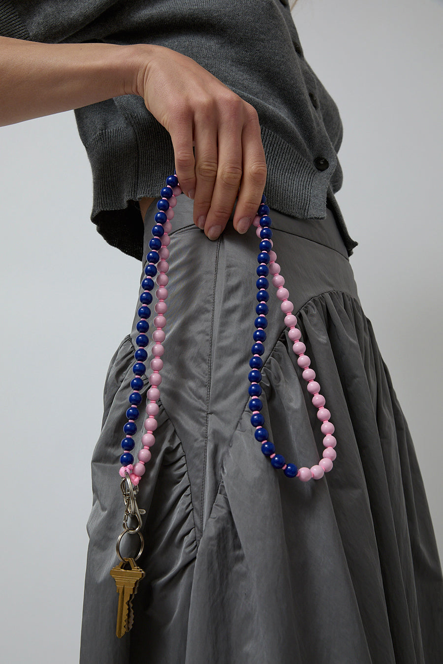 Ina Seifart Handykette Phone Necklace in Rose and Blue Duo