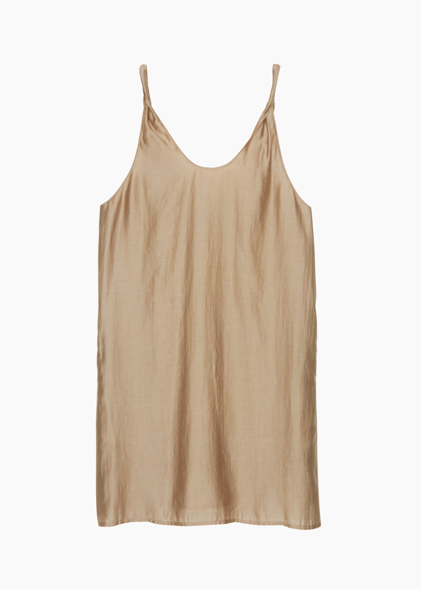 Kristi Mini Slip Dress - Bronze