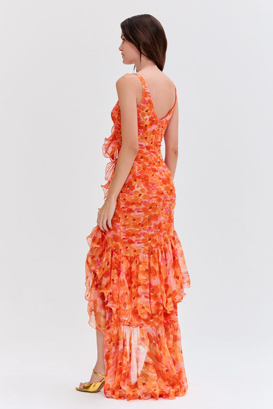 PatBo Myosotis Flutter Gown