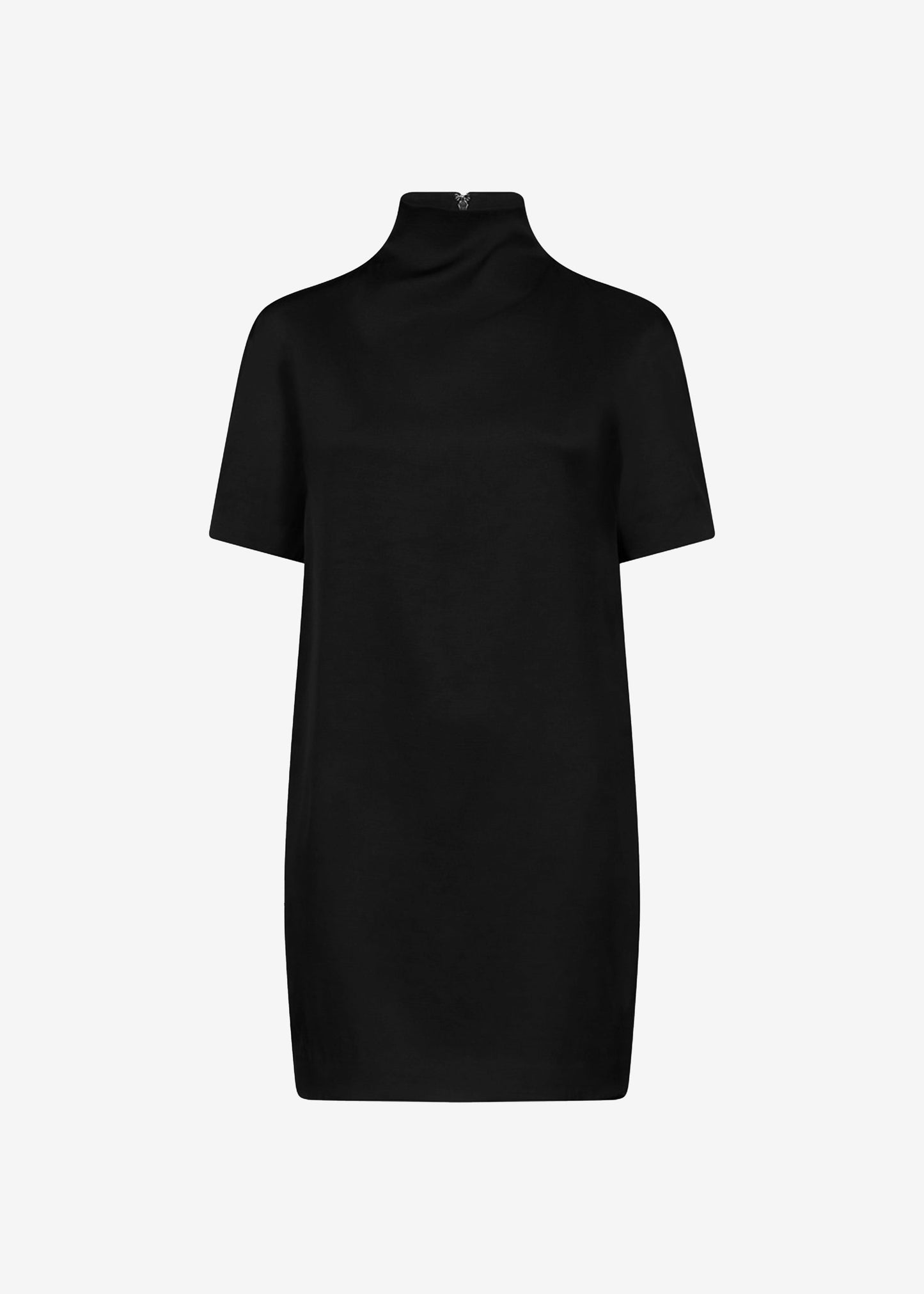 Loulou de Saison Elton Short Sleeve Mini Dress – Black