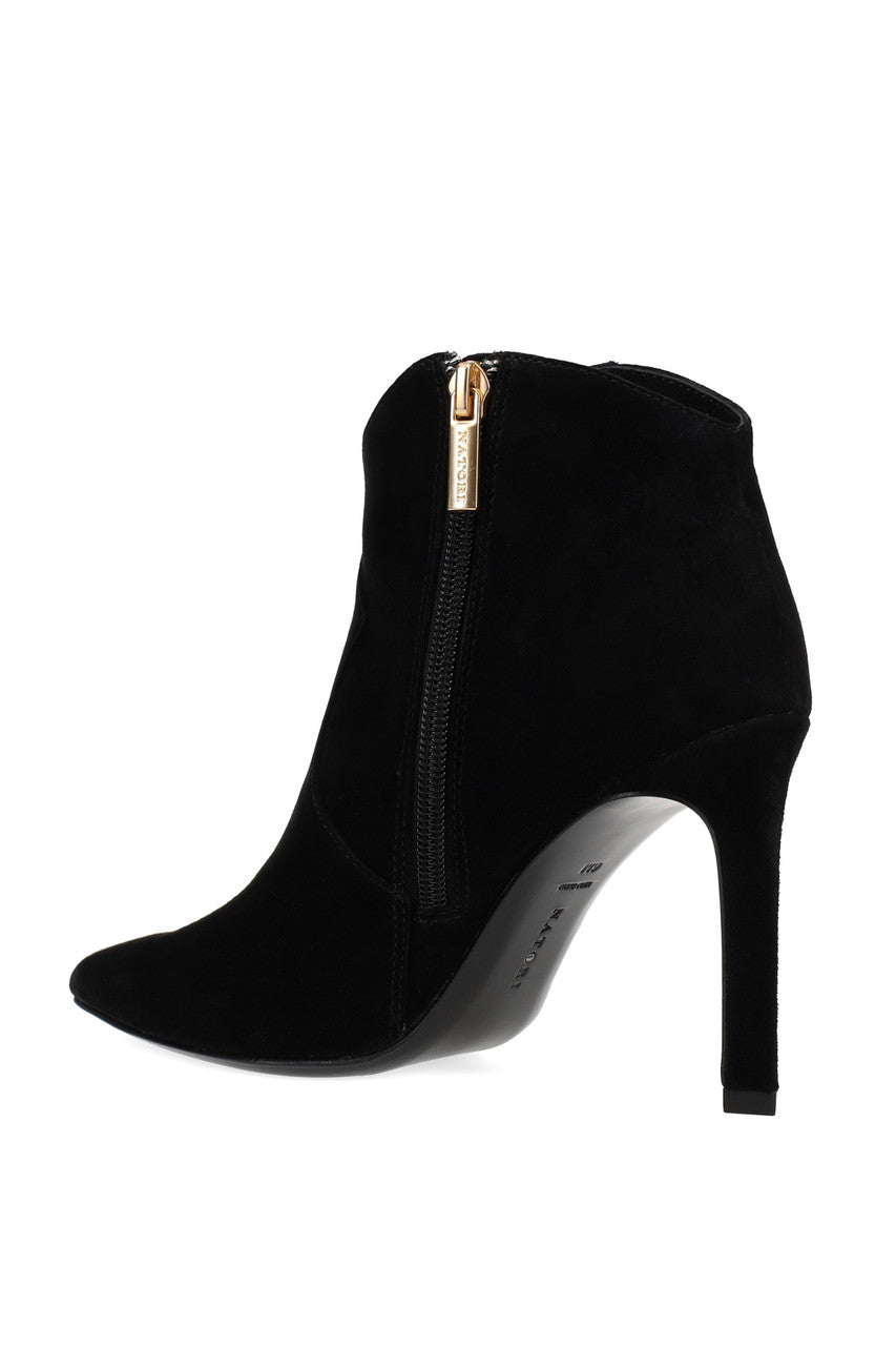 Leiko Suede Heel Bootie