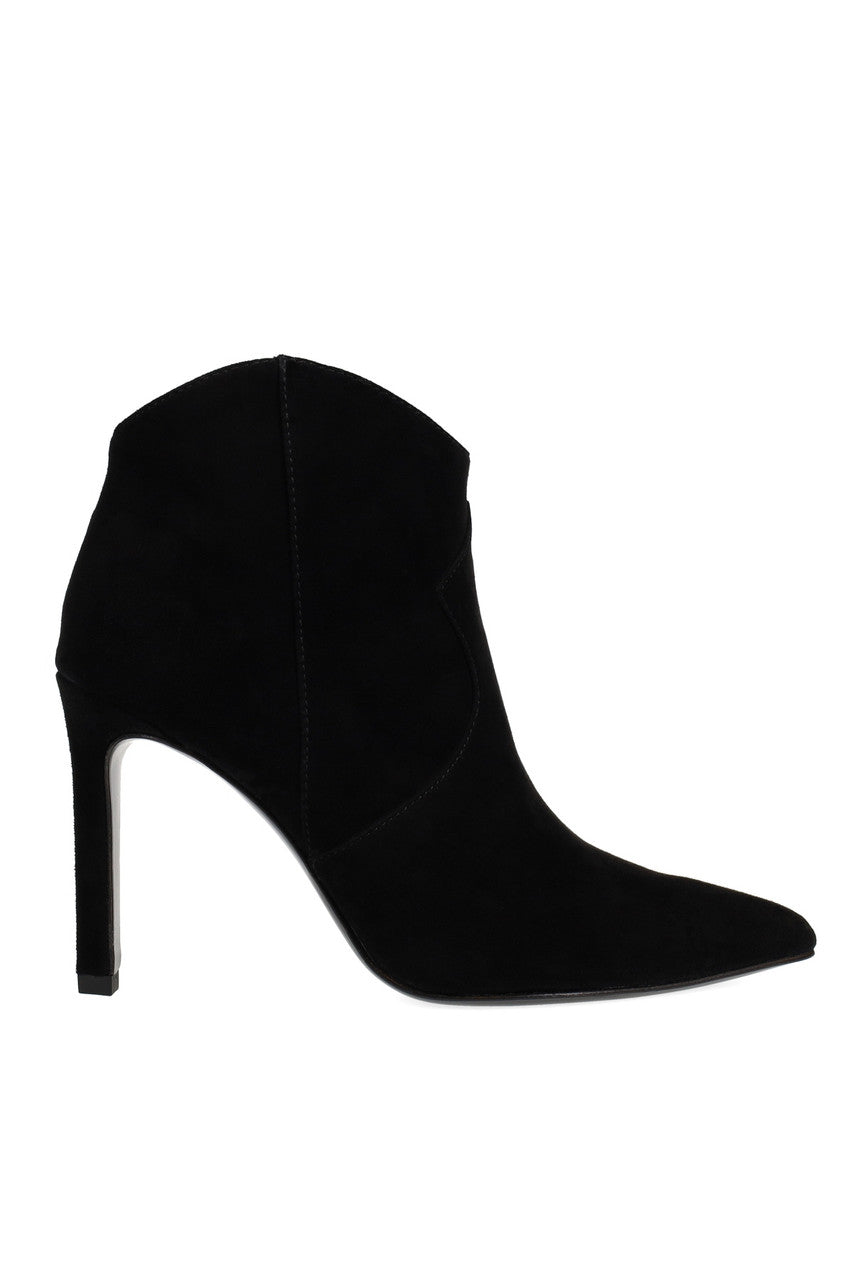 Leiko Suede Heel Bootie